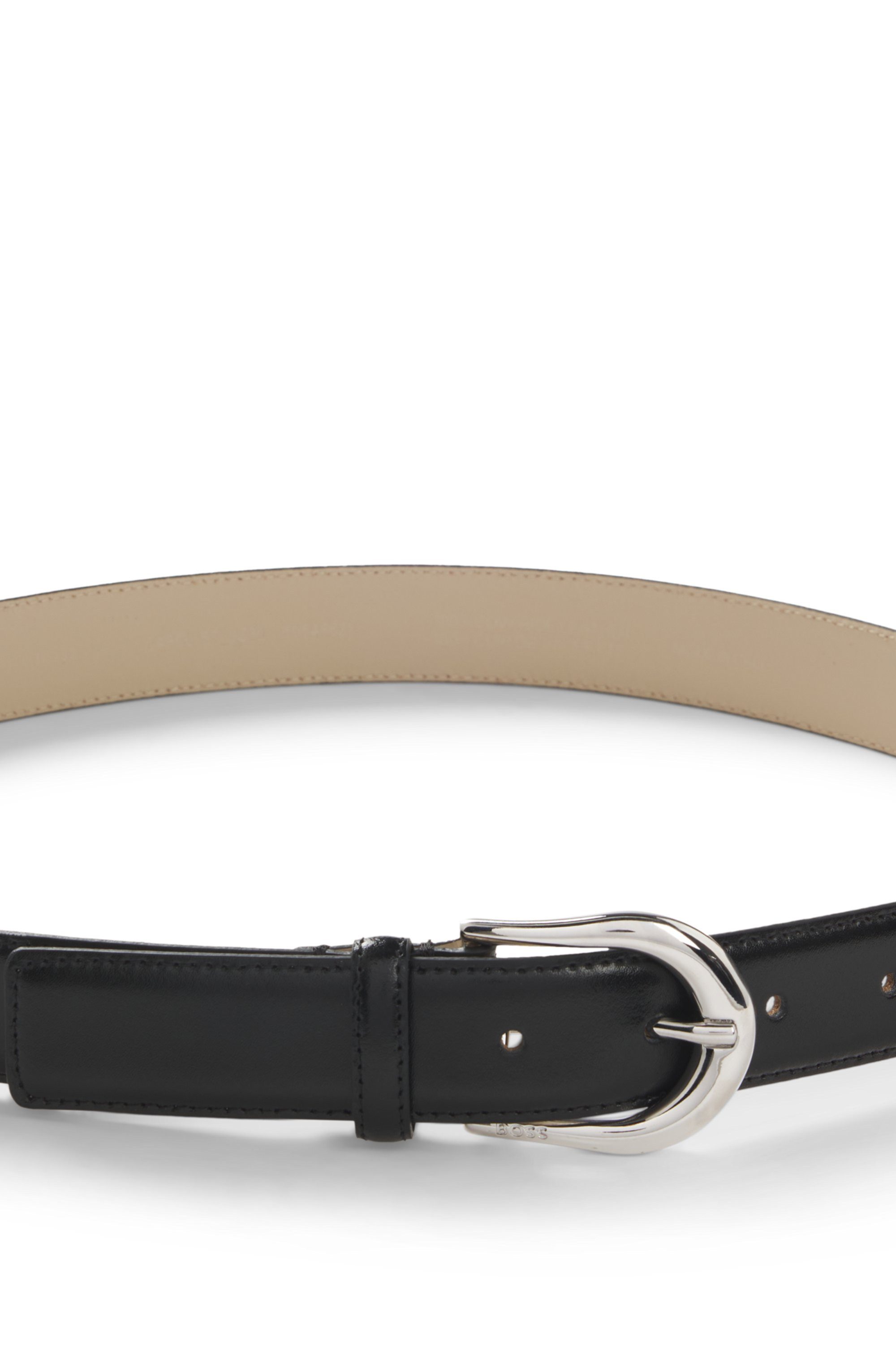 Boss Leren riem Carol-St Sz30 gemaakt in italië