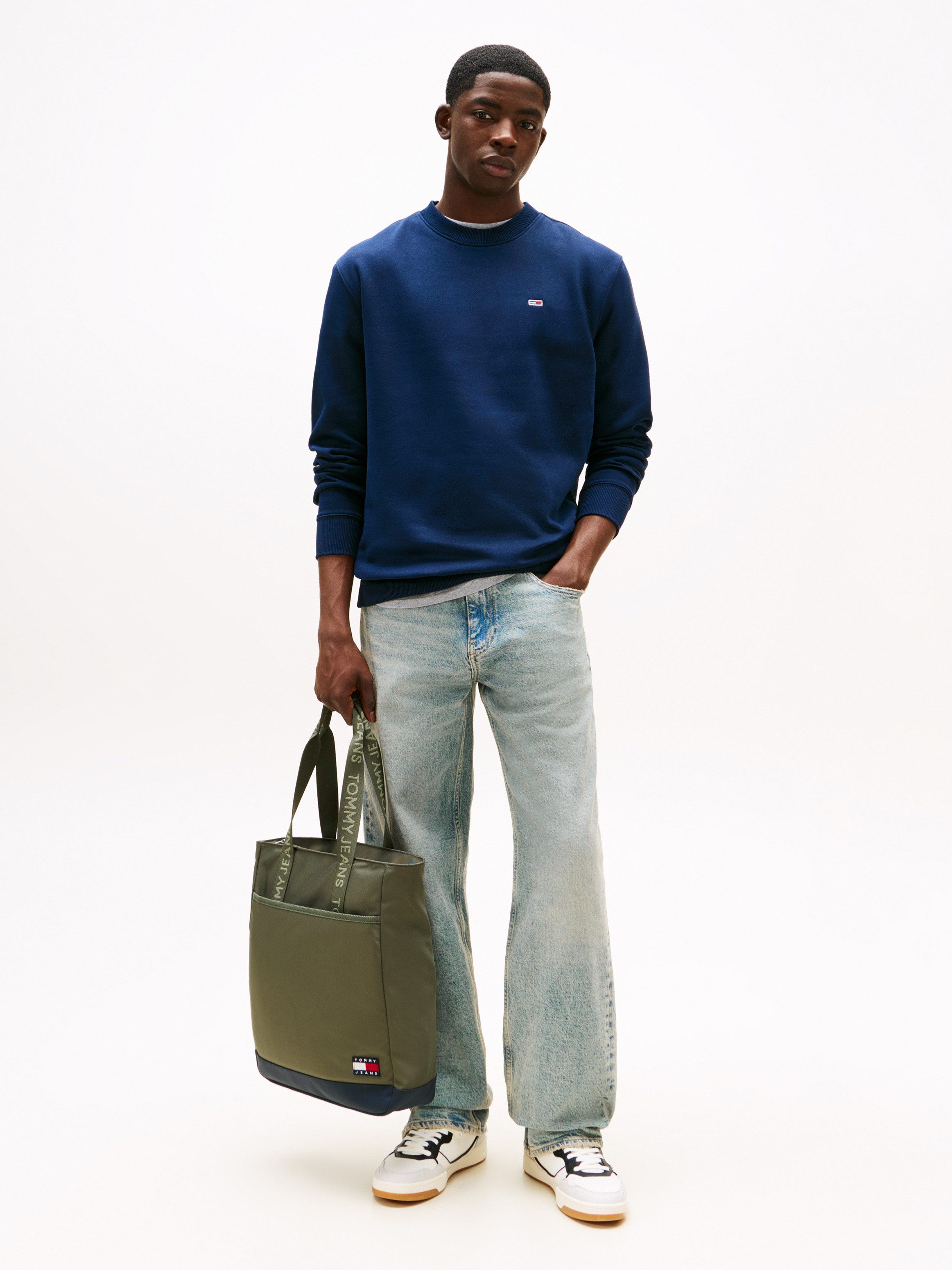 TOMMY JEANS Sweatshirt TJM REG S FLAG CREW