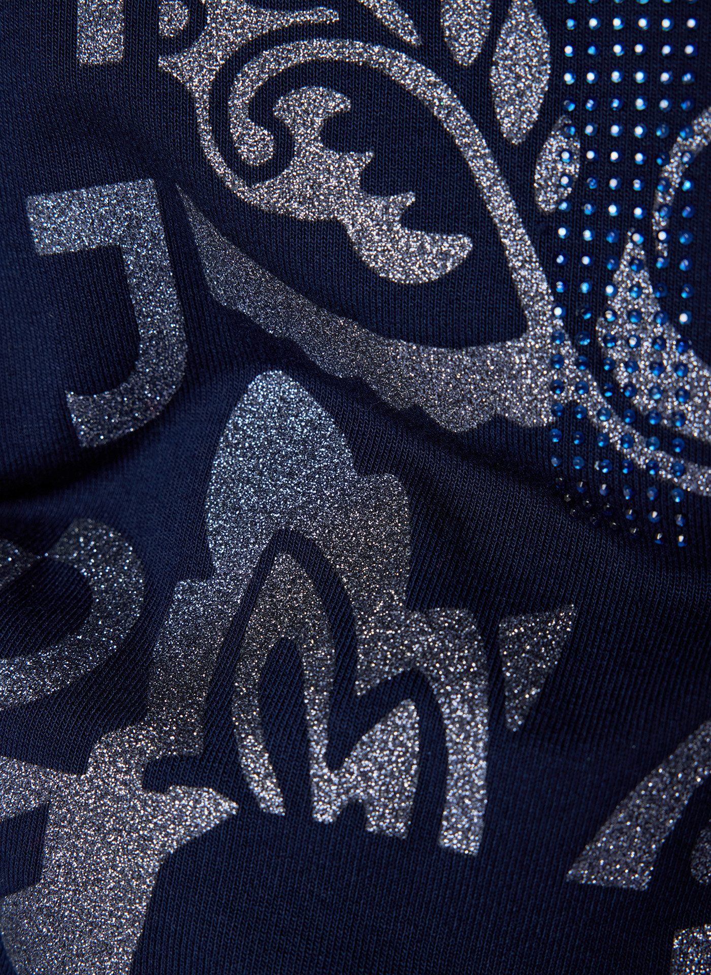 Rabe Shirt met 3/4 mouwen met glanzende frontprint