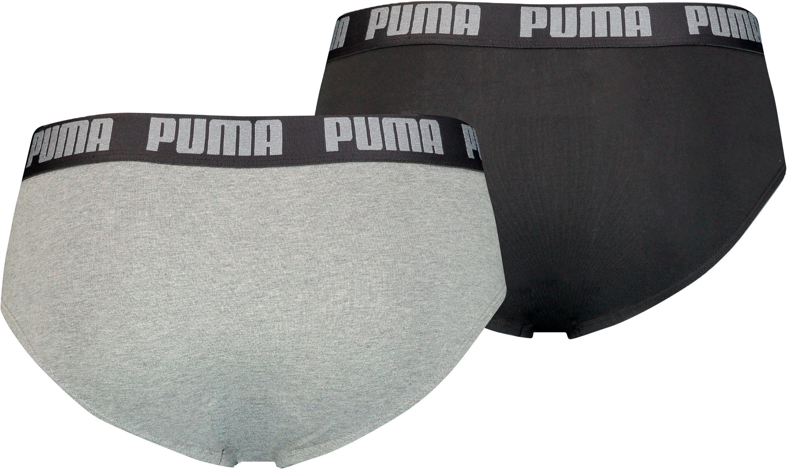 PUMA Slip met brede logoband (2 stuks, Set van 2)