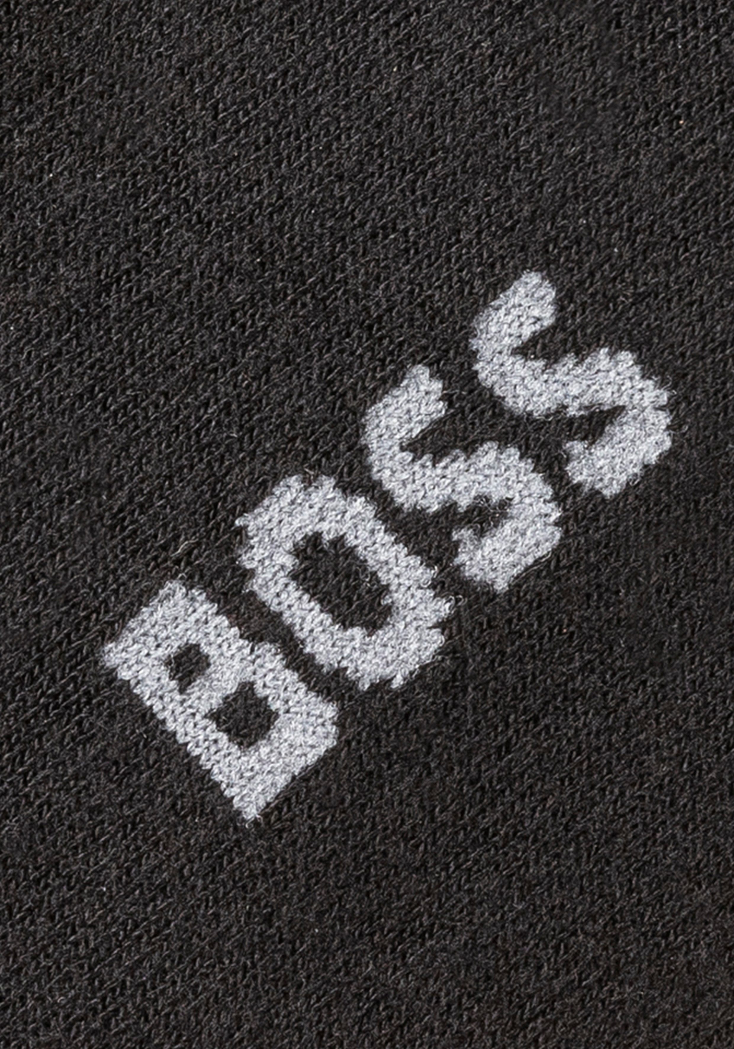 BOSS Sokken 2P AS Logo Bamboo met dubbele logo-opdruk (set, 2 paar)