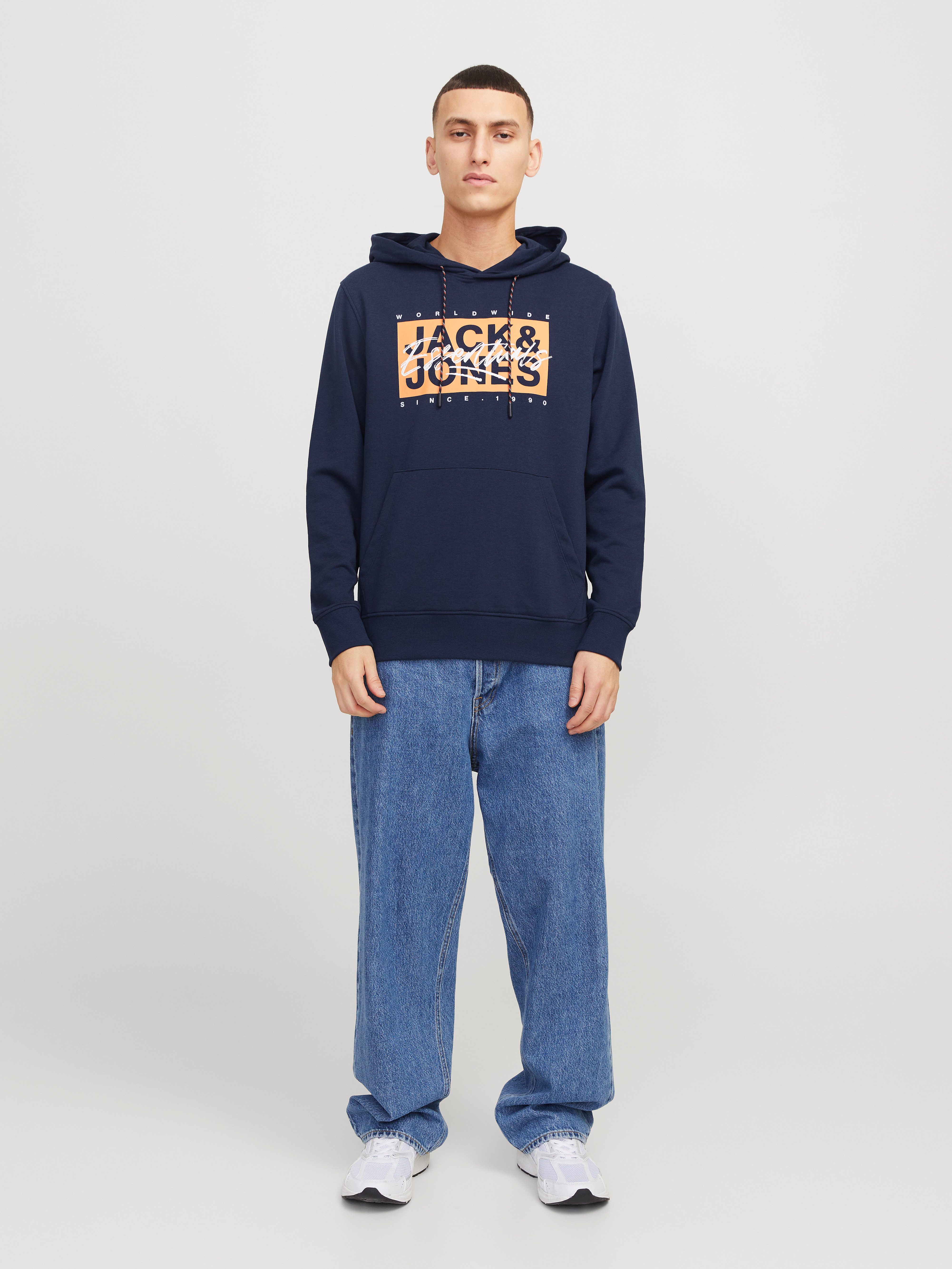 Jack & Jones Hoodie JJCOLTON SWEAT HOOD