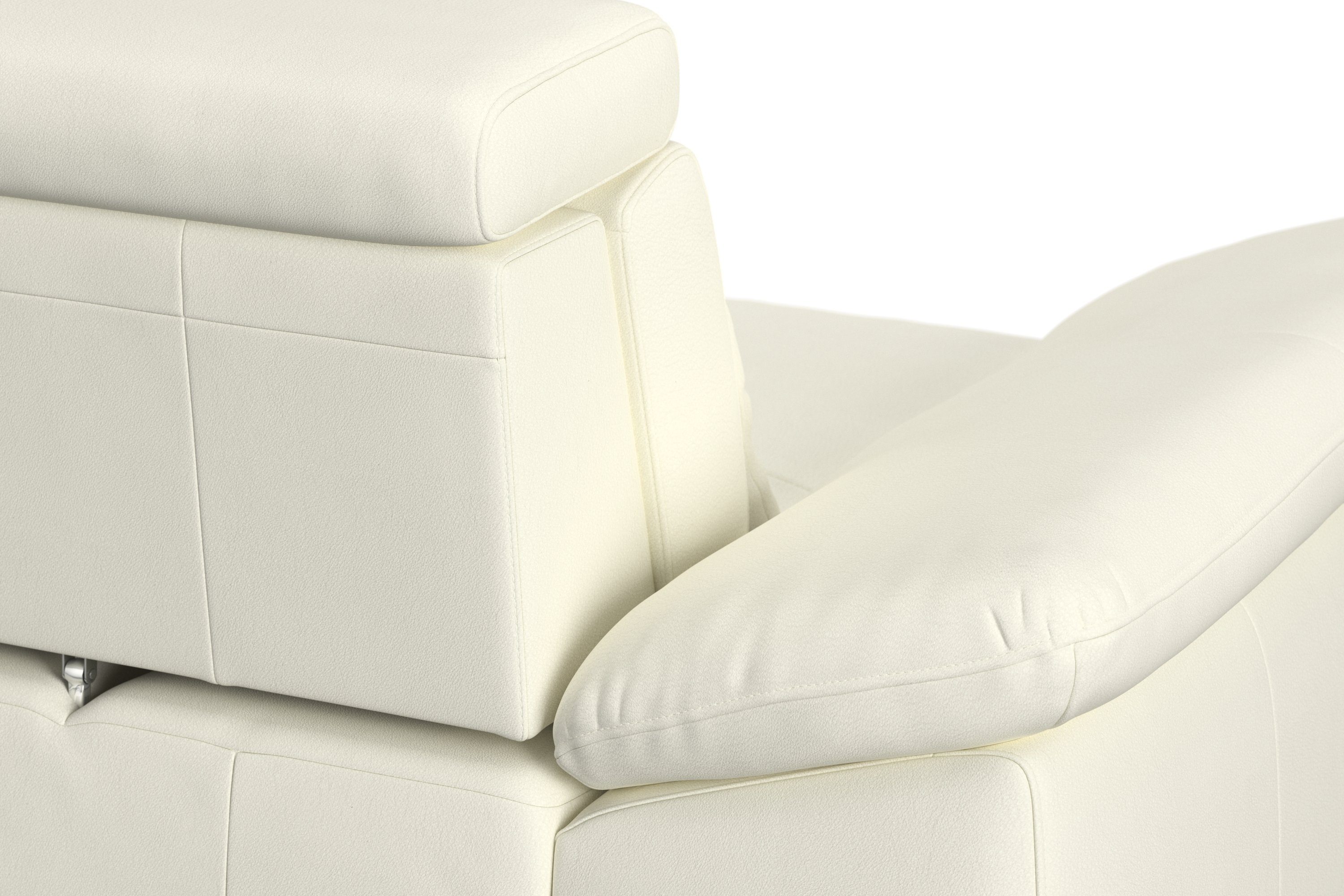 sit&more Hoekbank Cabrio L-vorm, met zitdiepteverstelling, arm- en hoofdsteunverstelling