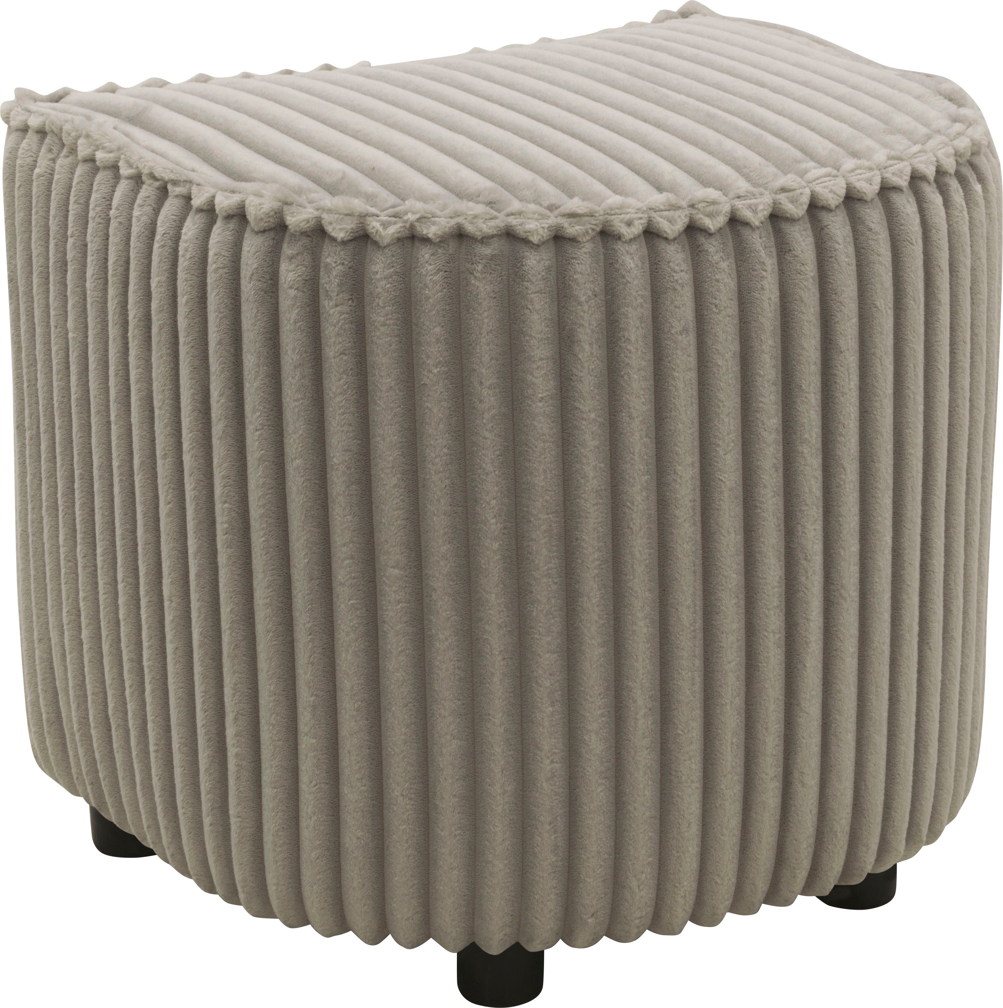 INOSIGN Hocker AMECA, poef, voetenbank 52 x 47 x 46 cm (BxDxH) (1 stuk)