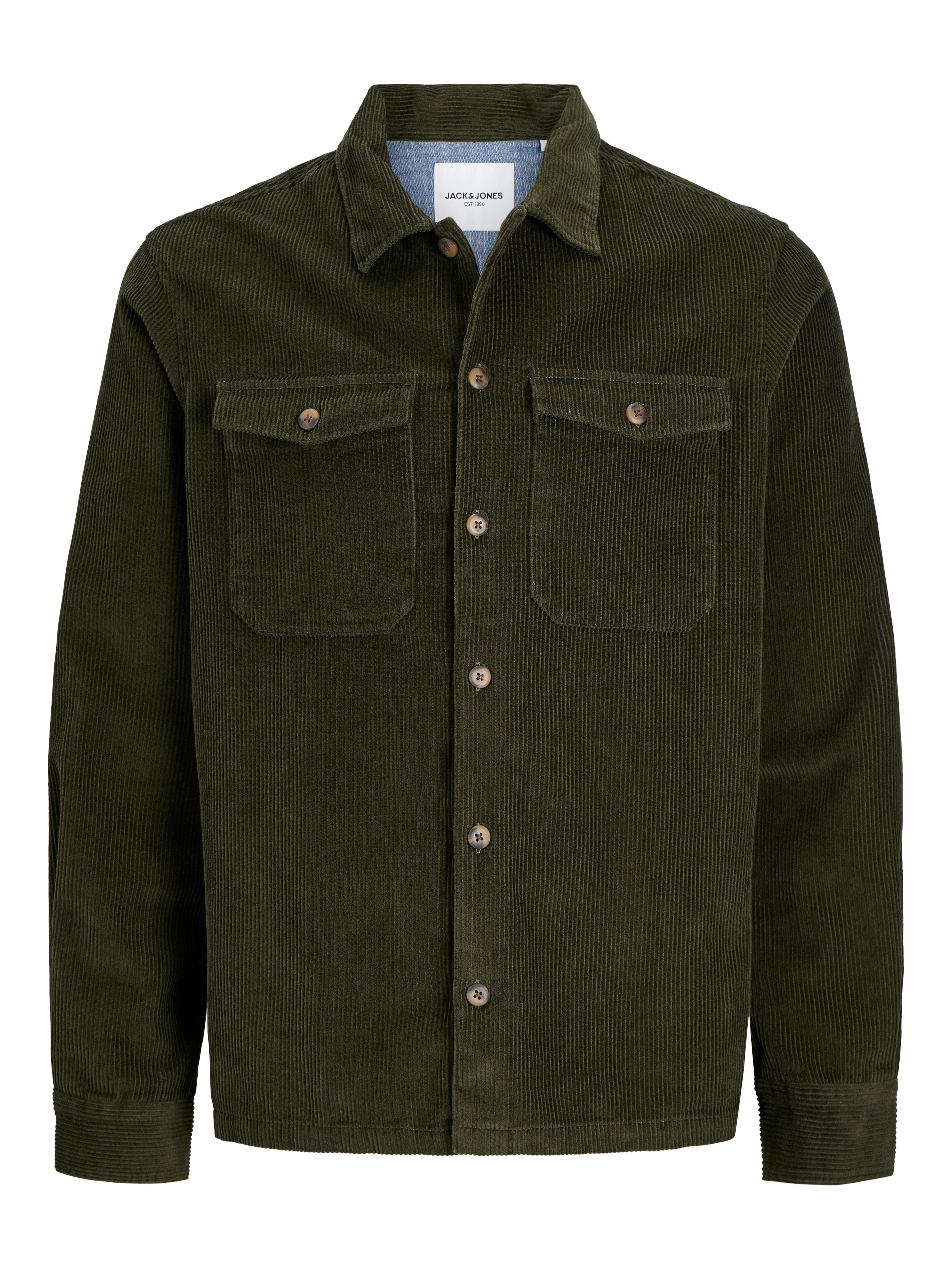 Jack & Jones Overhemd met lange mouwen JJEEDDIE CORDUROY OVERSHIRT LS SN