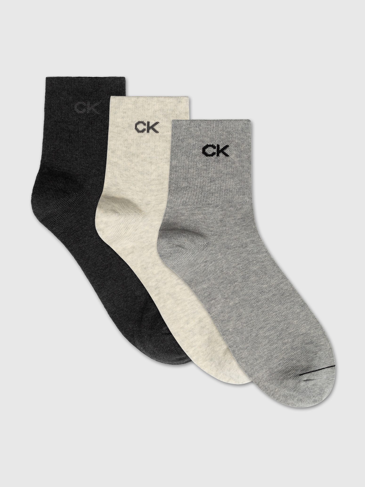 Calvin Klein Jeans Sokken CK MEN SHORT SOCK 3P (3 paar, 3 paar)
