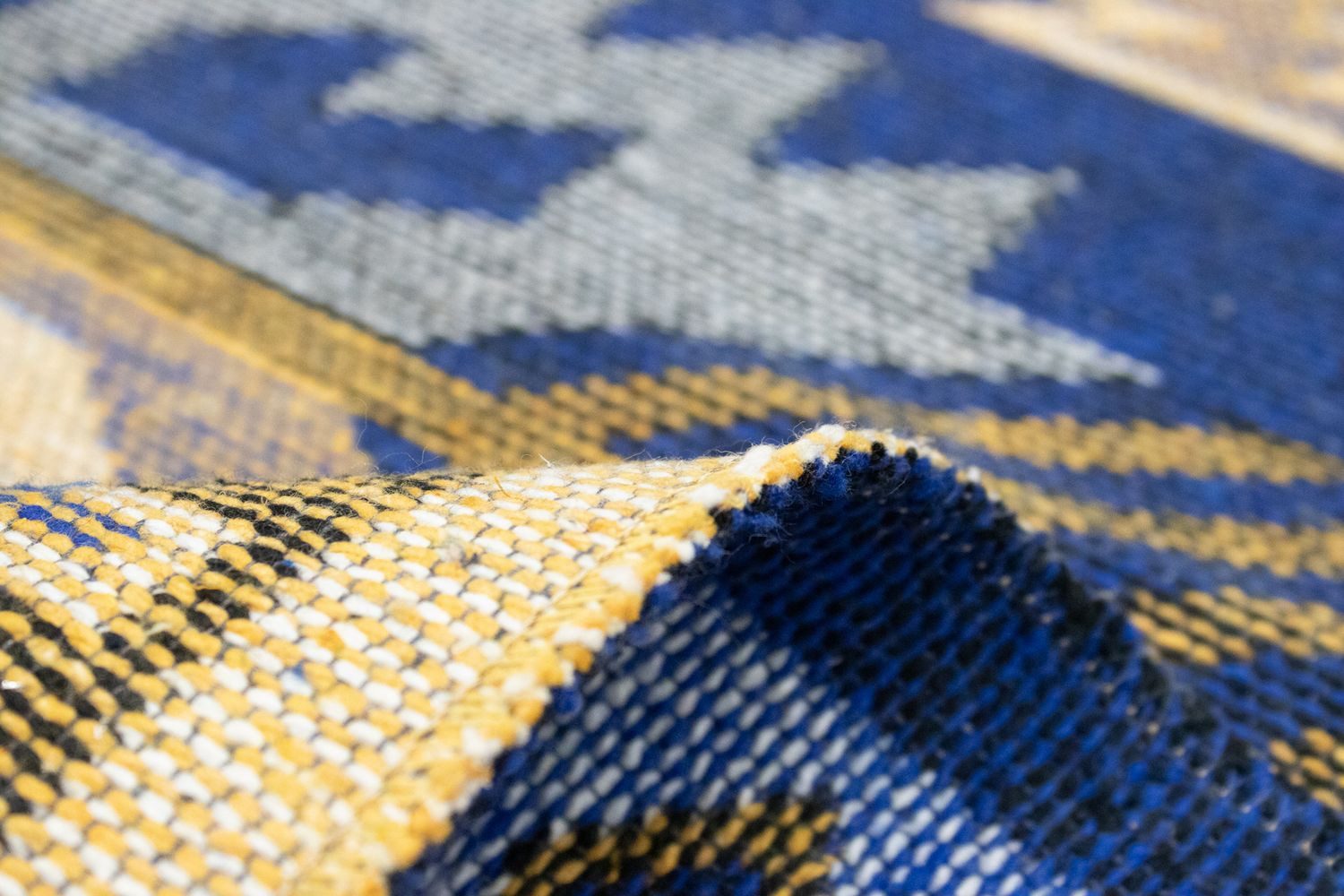morgenland Wollen kleed Kelim tapijt - Trendy "Gizeh" loper