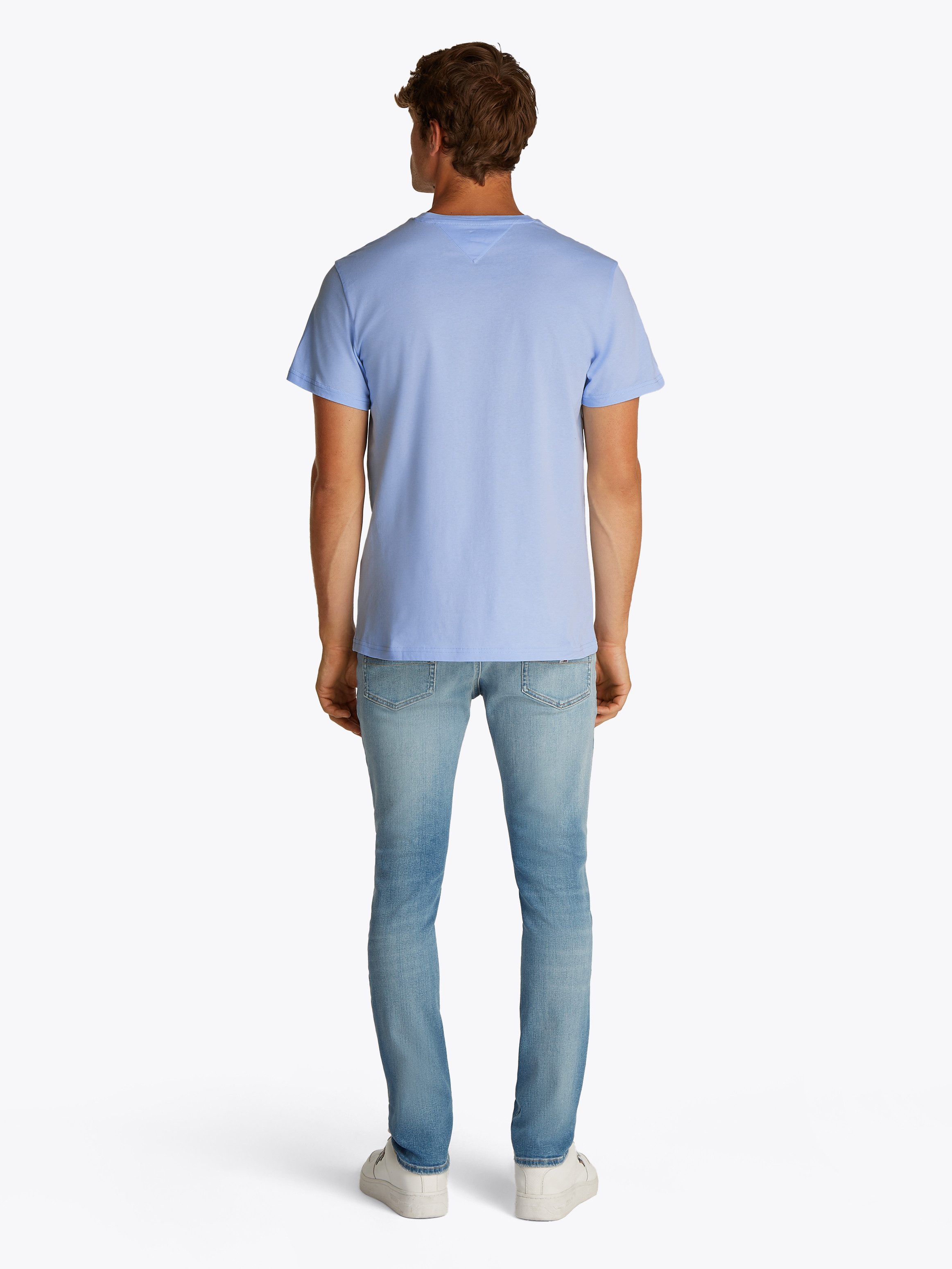 TOMMY JEANS Shirt met korte mouwen TJM SLIM ENTRY GRAPHIC TEE EXT
