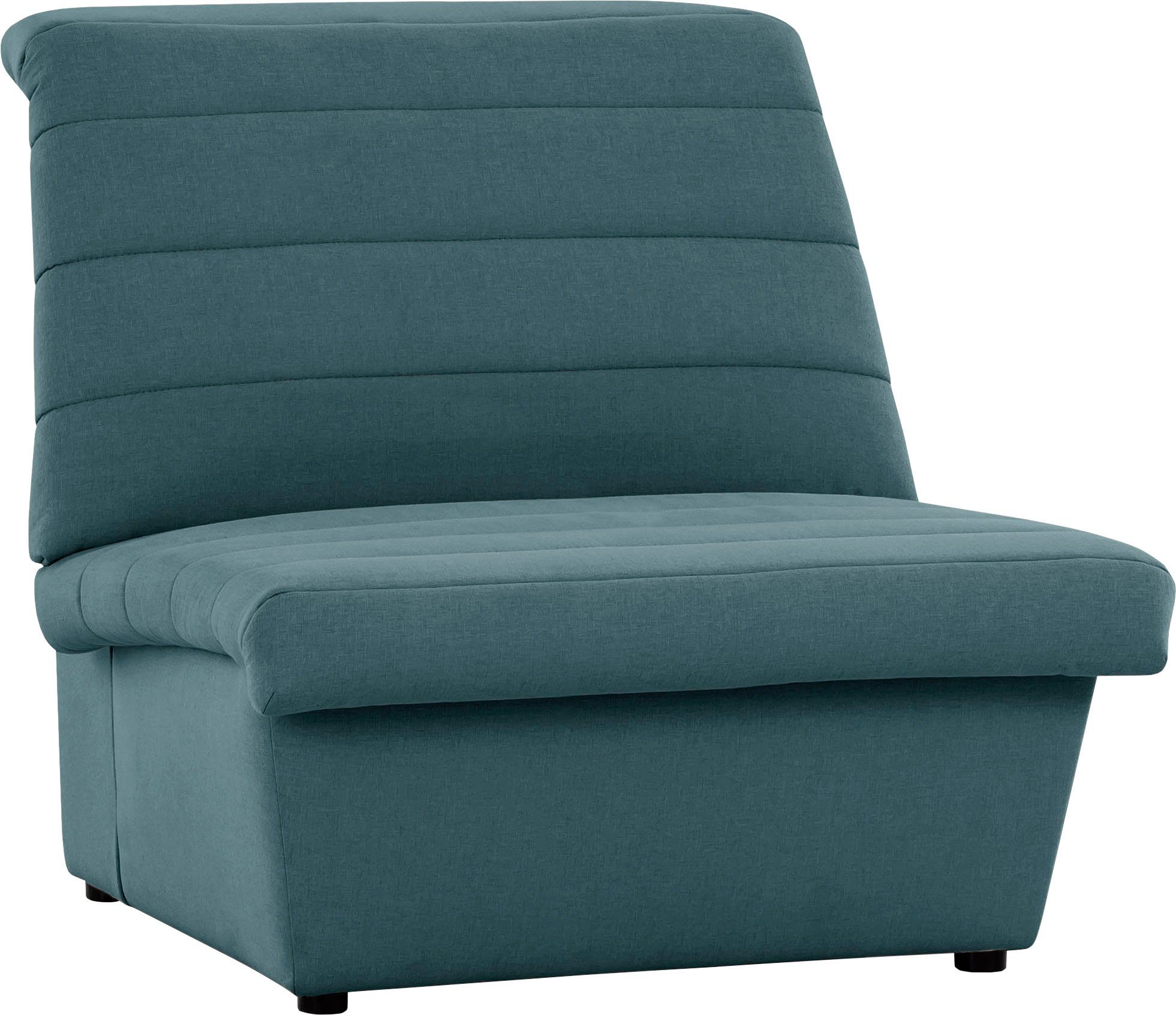 LOOKS BY WOLFGANG JOOP Fauteuil LOOKS VIII Breedtestiksels, zonder armleuningen, in twee verschillende afmetingen