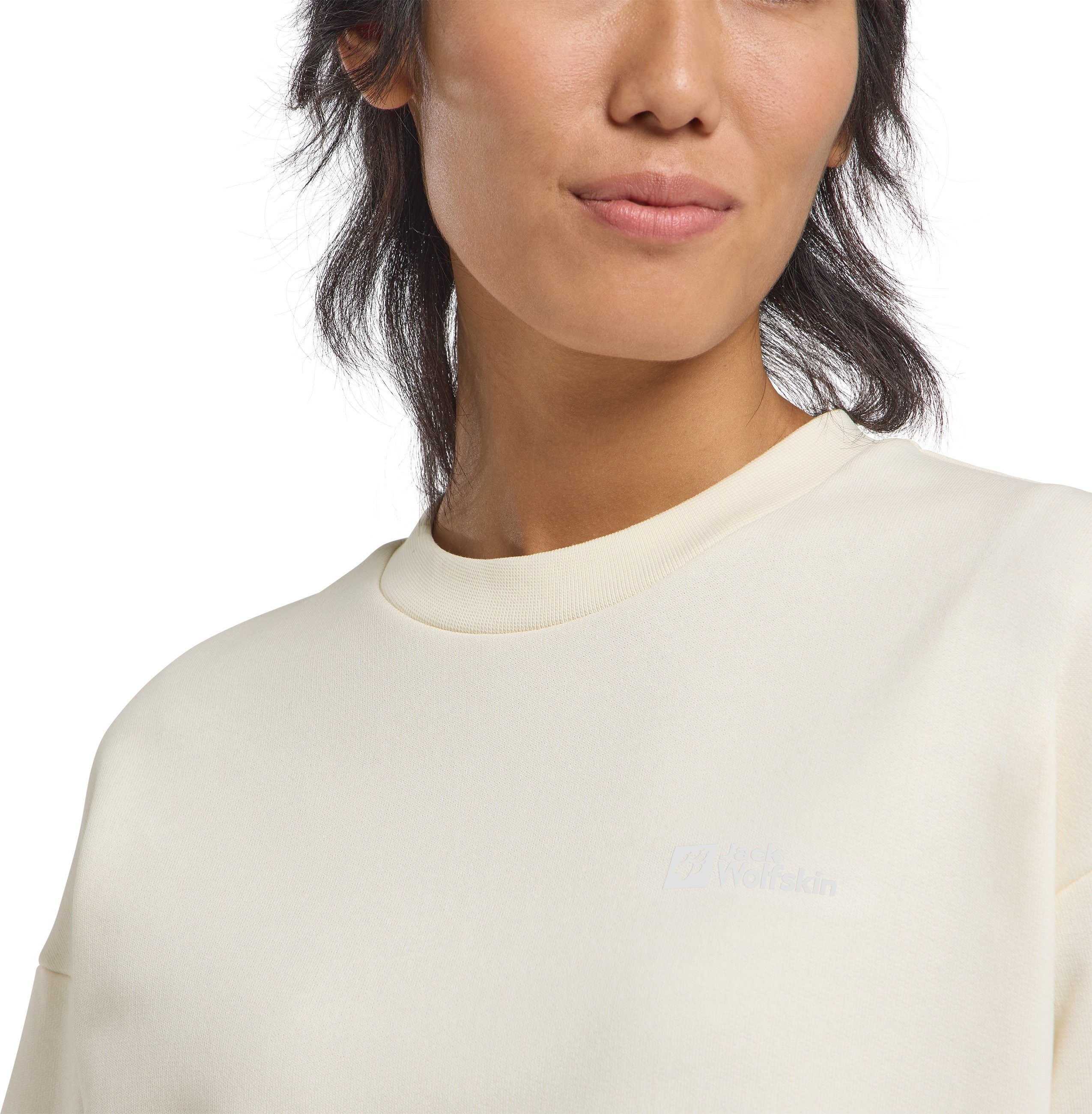 Jack Wolfskin Shirt met lange mouwen ESSENTIAL CREWNECK W