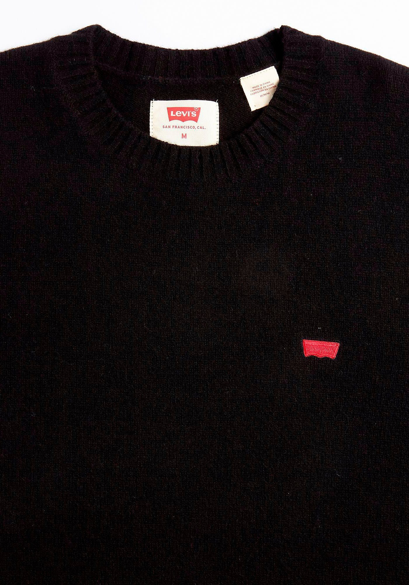 Levi's® Wollen trui ORIGINAL HM SWEATER in klassieke ronde halsvorm