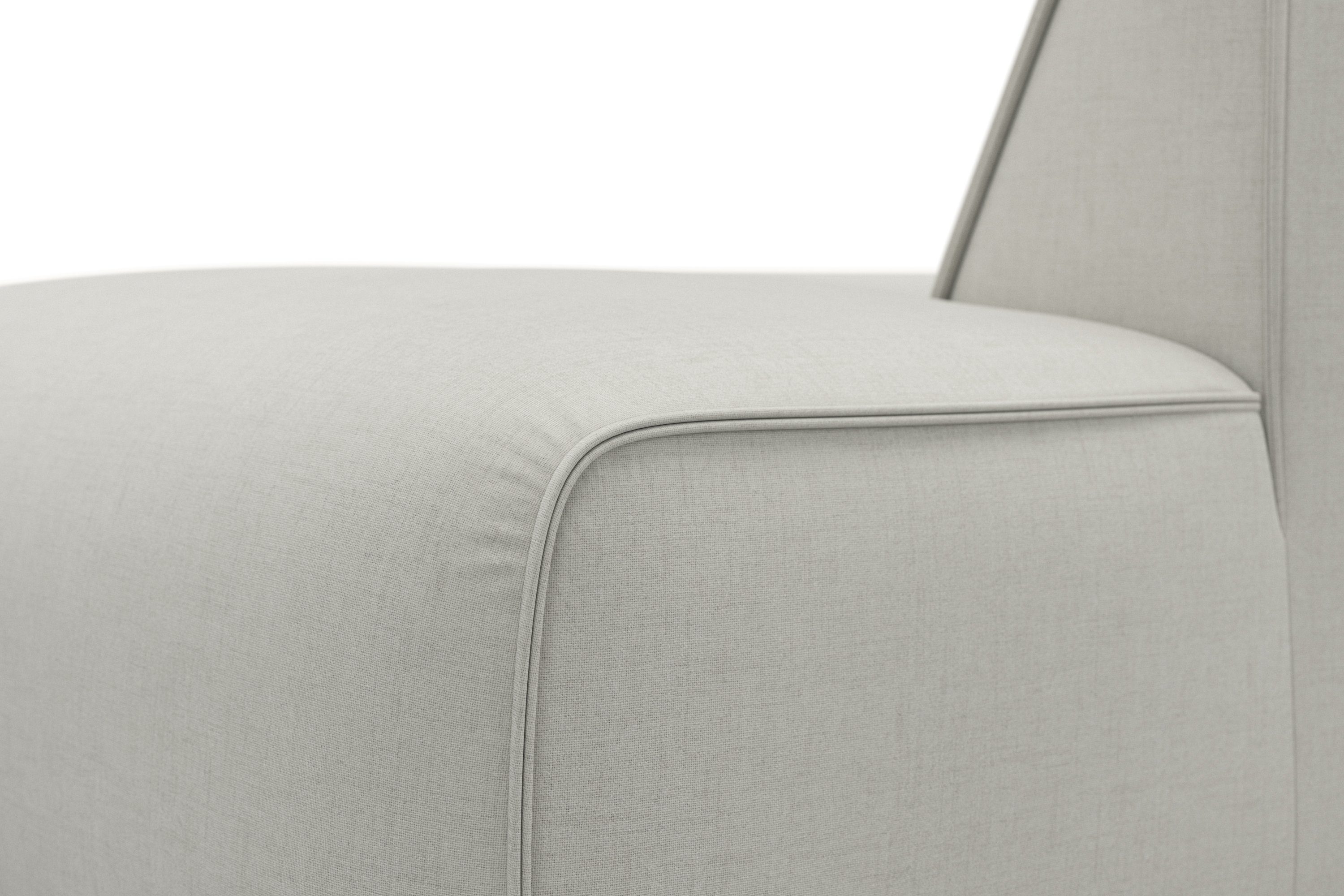 RAUM.ID Ottomane Merid chaise longue, afmetingen B/D/H: 100/162/70 cm als module of apart te gebruiken, voor individuele samenstelling