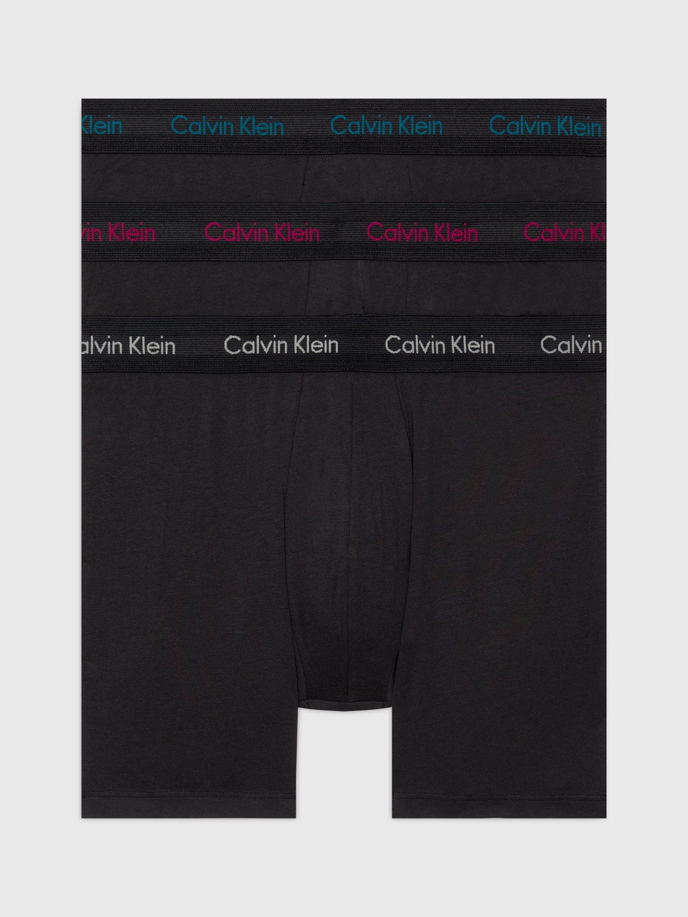 Calvin Klein Underwear Boxershort met elastische logoband in een set van 3 stuks