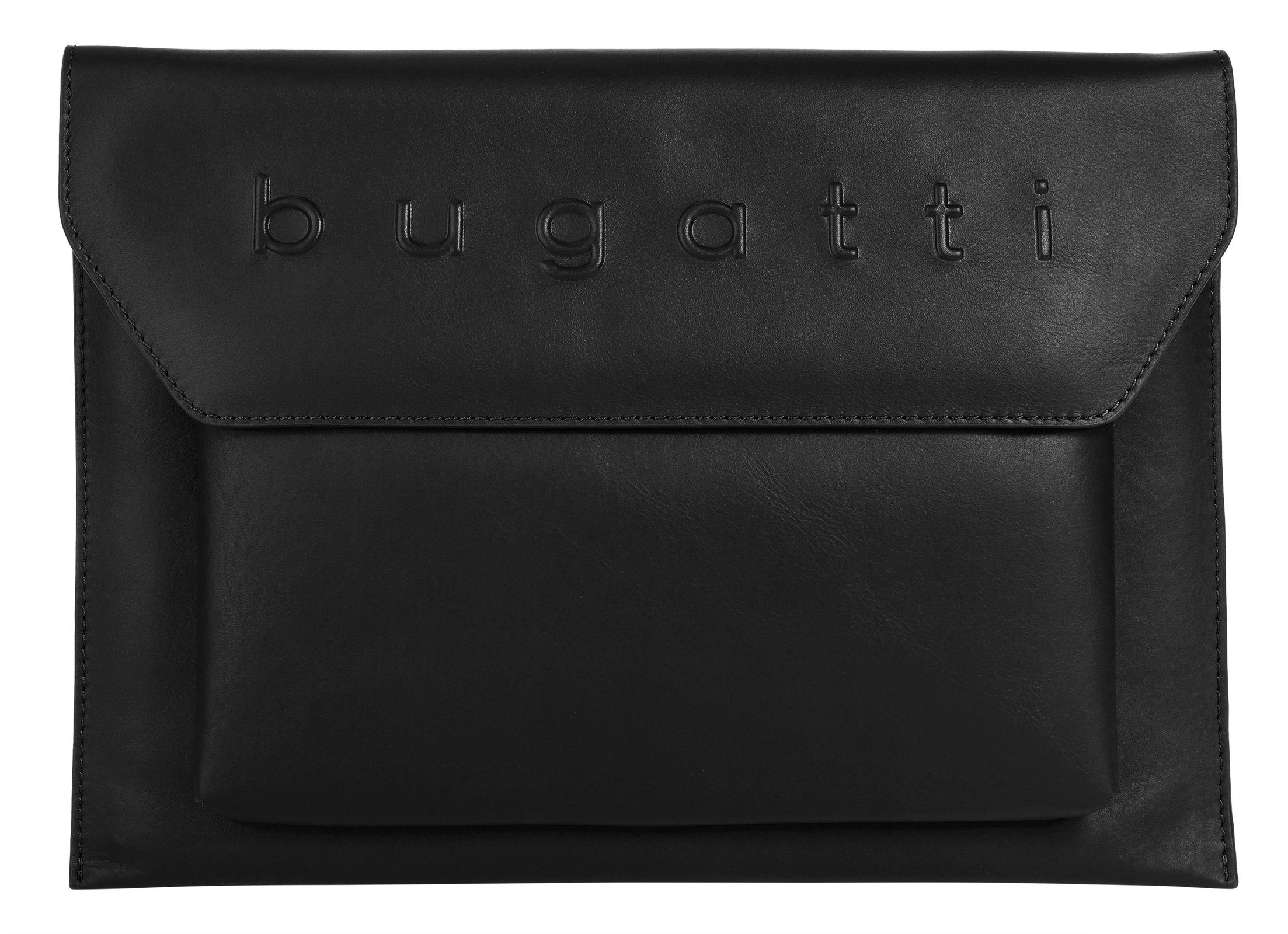 Bugatti Aktetas Daphne echt leder heren tassen & rugzakken maat Onesize zwart