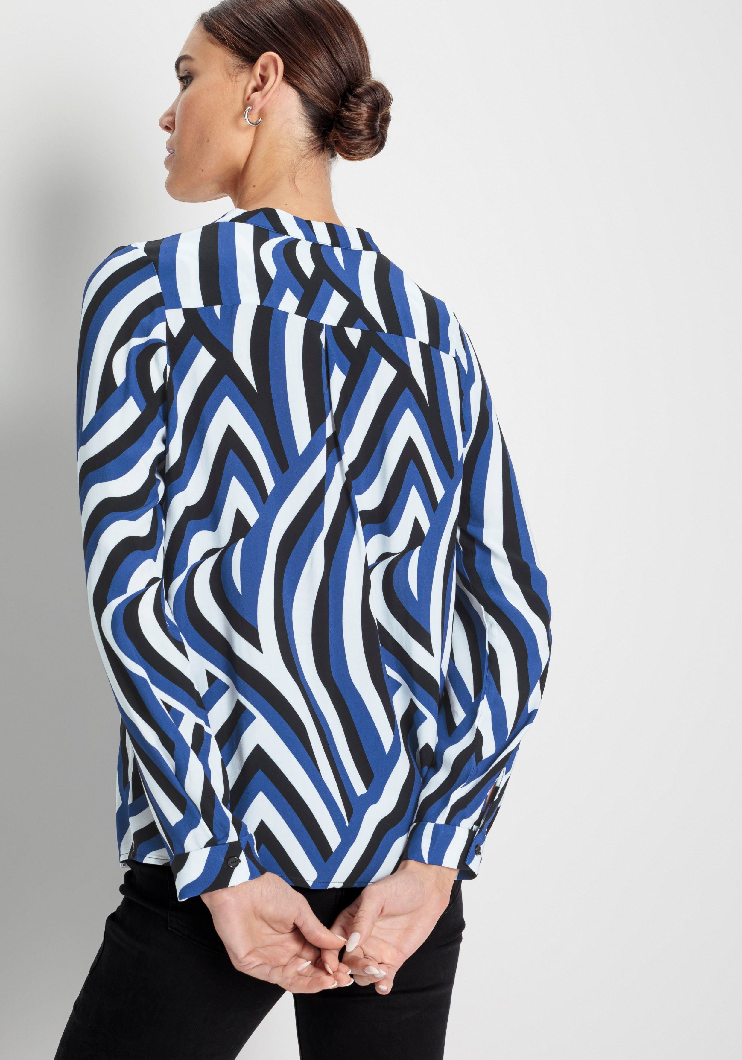 HECHTER PARIS Klassieke blouse met elegante v-hals