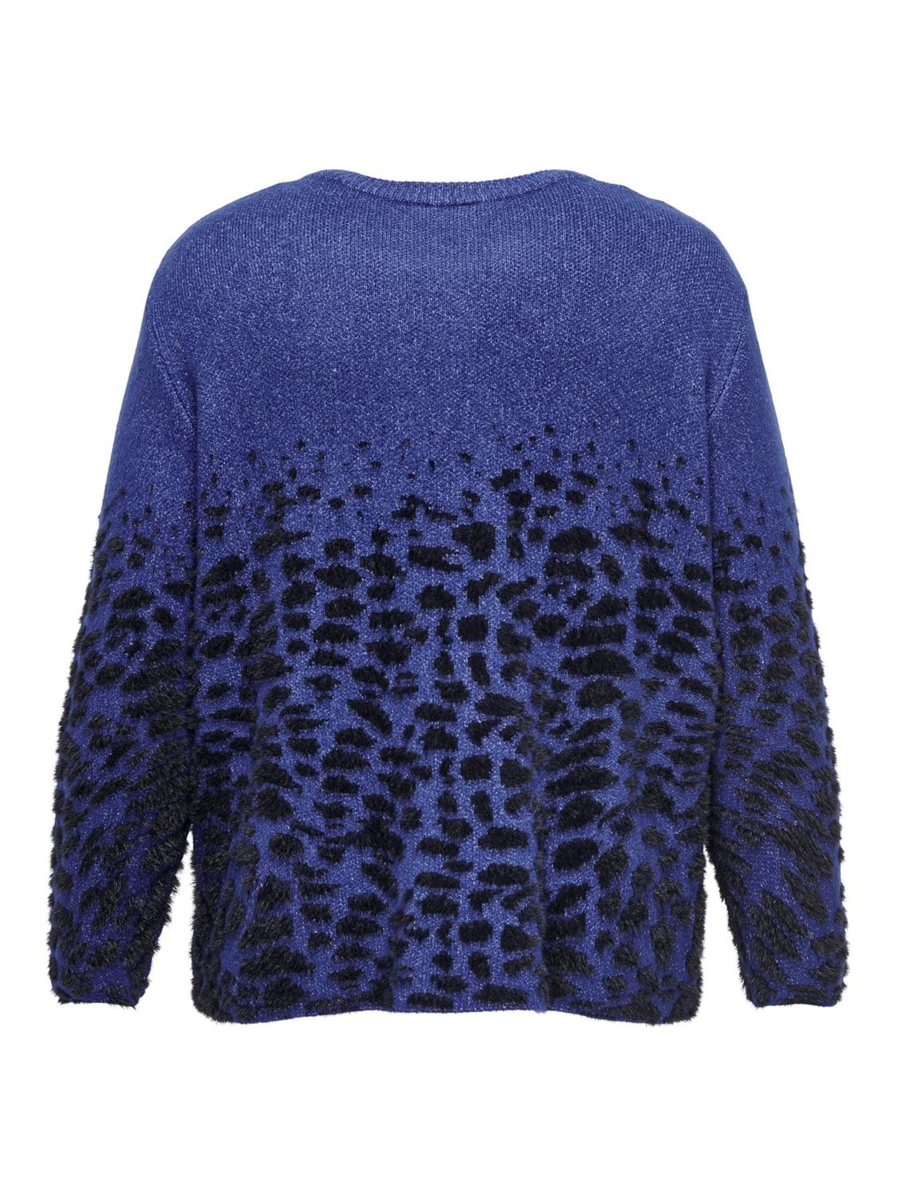 ONLY CARMAKOMA Trui met ronde hals CARANNI LS O-NECK JQ KNT