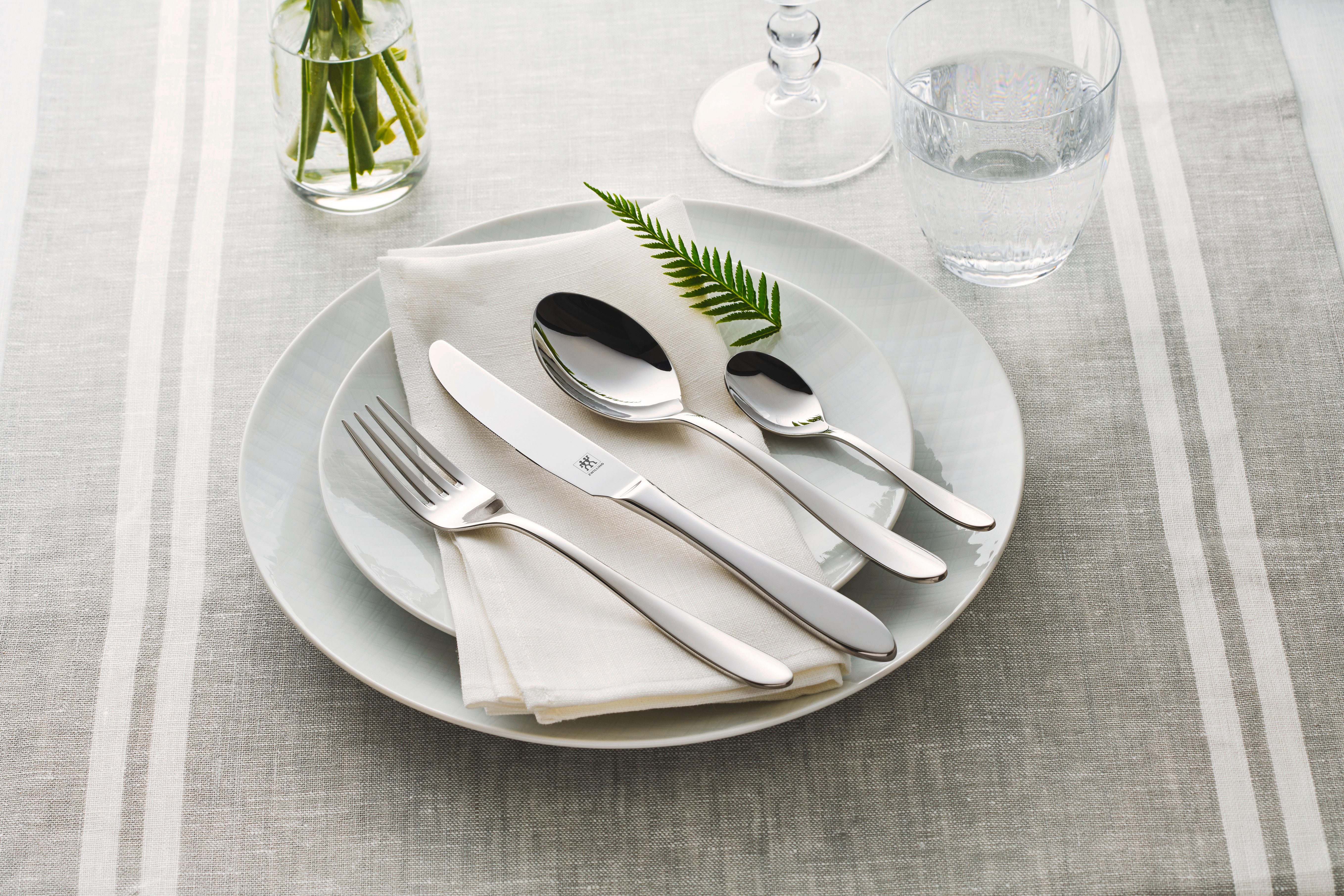 Zwilling Bestekset Style roestvrij staal 18/10, gepolijst, vaatwasmachinebestendig (set)