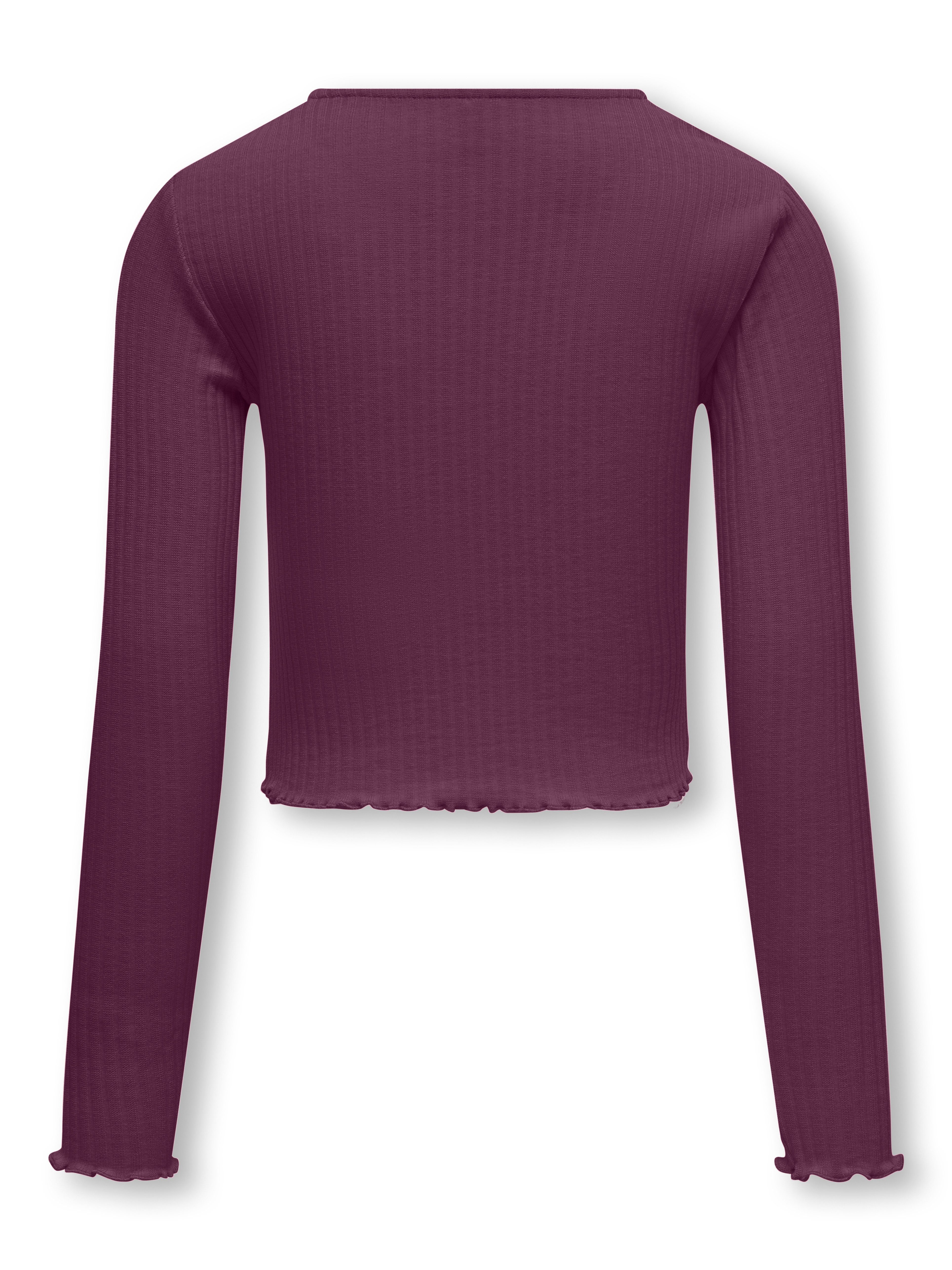 KIDS ONLY Shirt met lange mouwen KOGNELLA L/S O-NECK TOP JRS NOOS