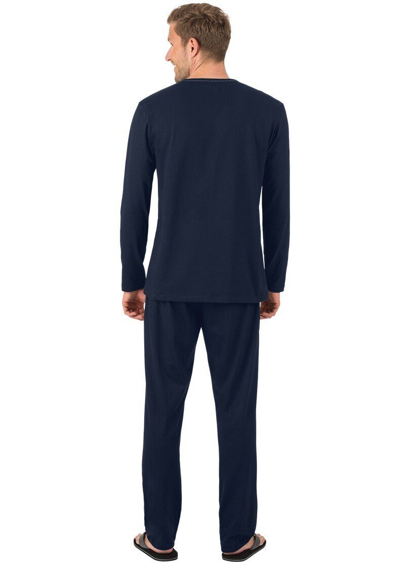 Trigema Pyjama TRIGEMA comfortabele pyjama van bio-katoen (gecontroleerd biologische teelt) (1-delig)