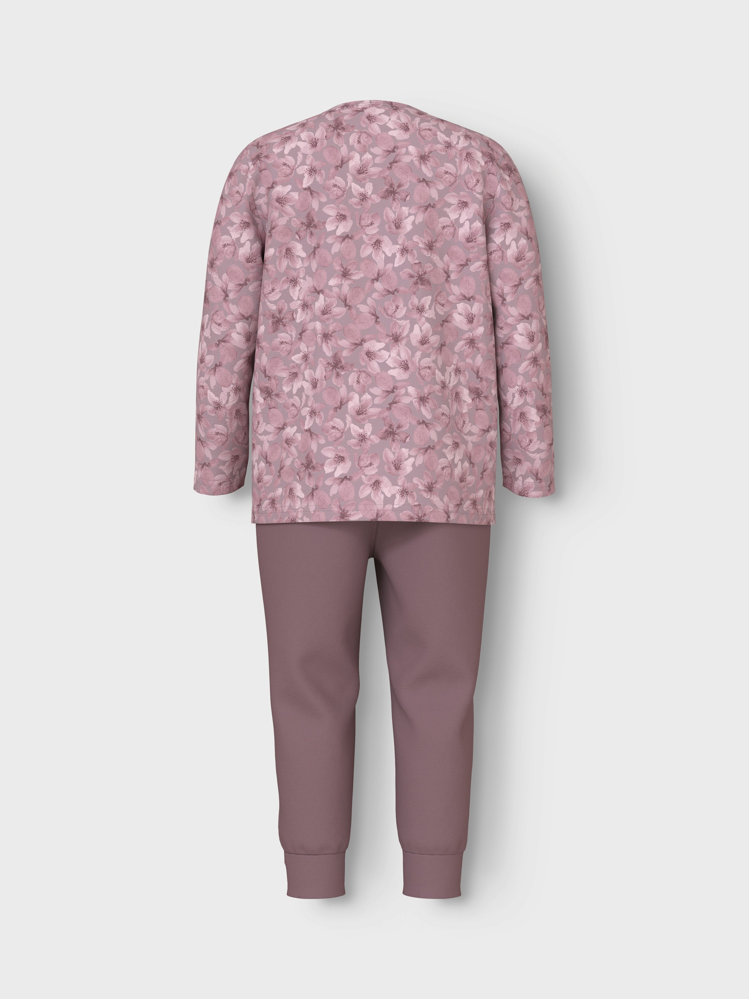 Name It Pyjama NMFNIGHTSET MAUVE FLOWER NOOS (set)