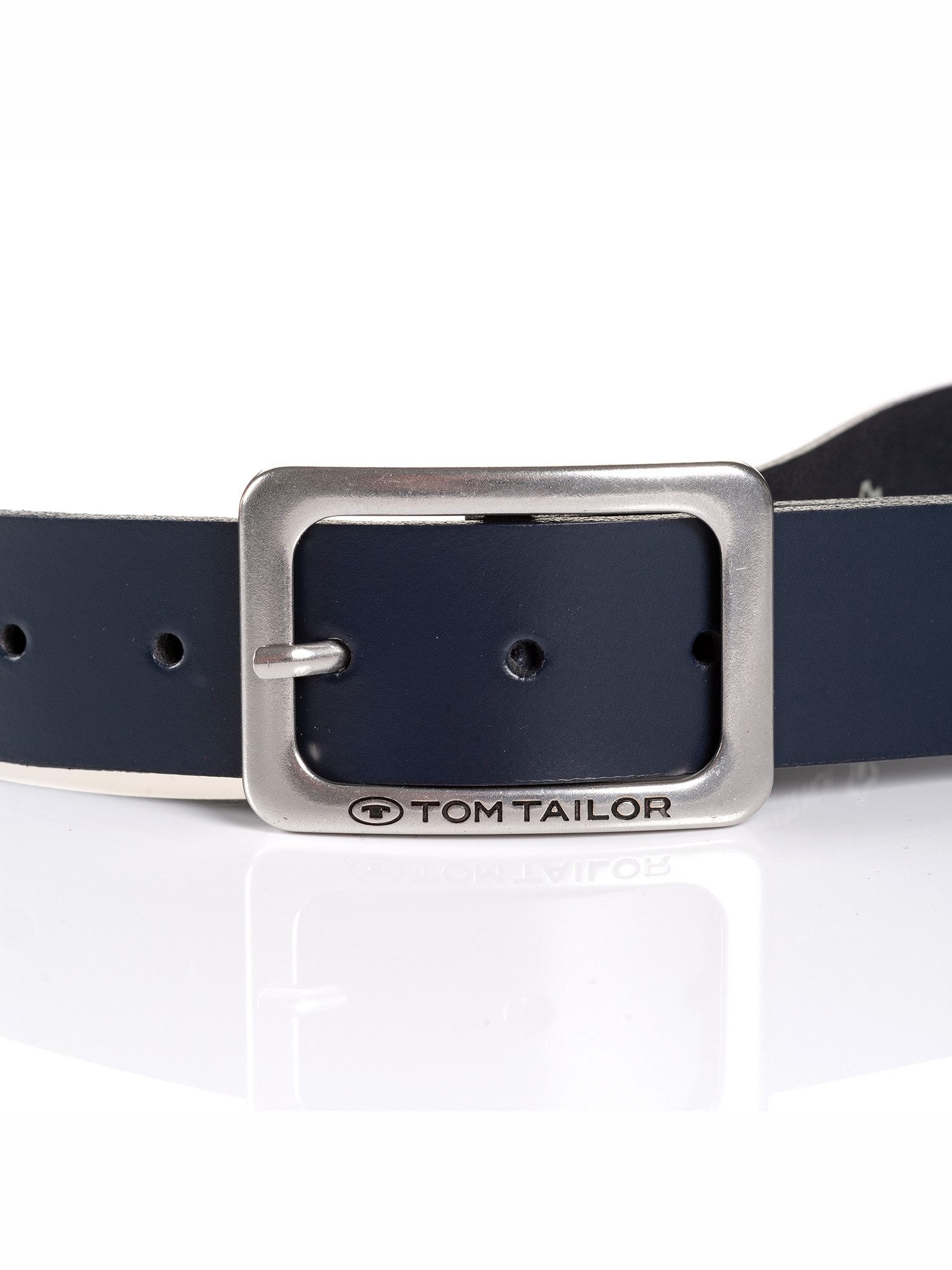Tom Tailor Leren riem TTEVE 4 cm brede dameslerenriem, klassiek must-have
