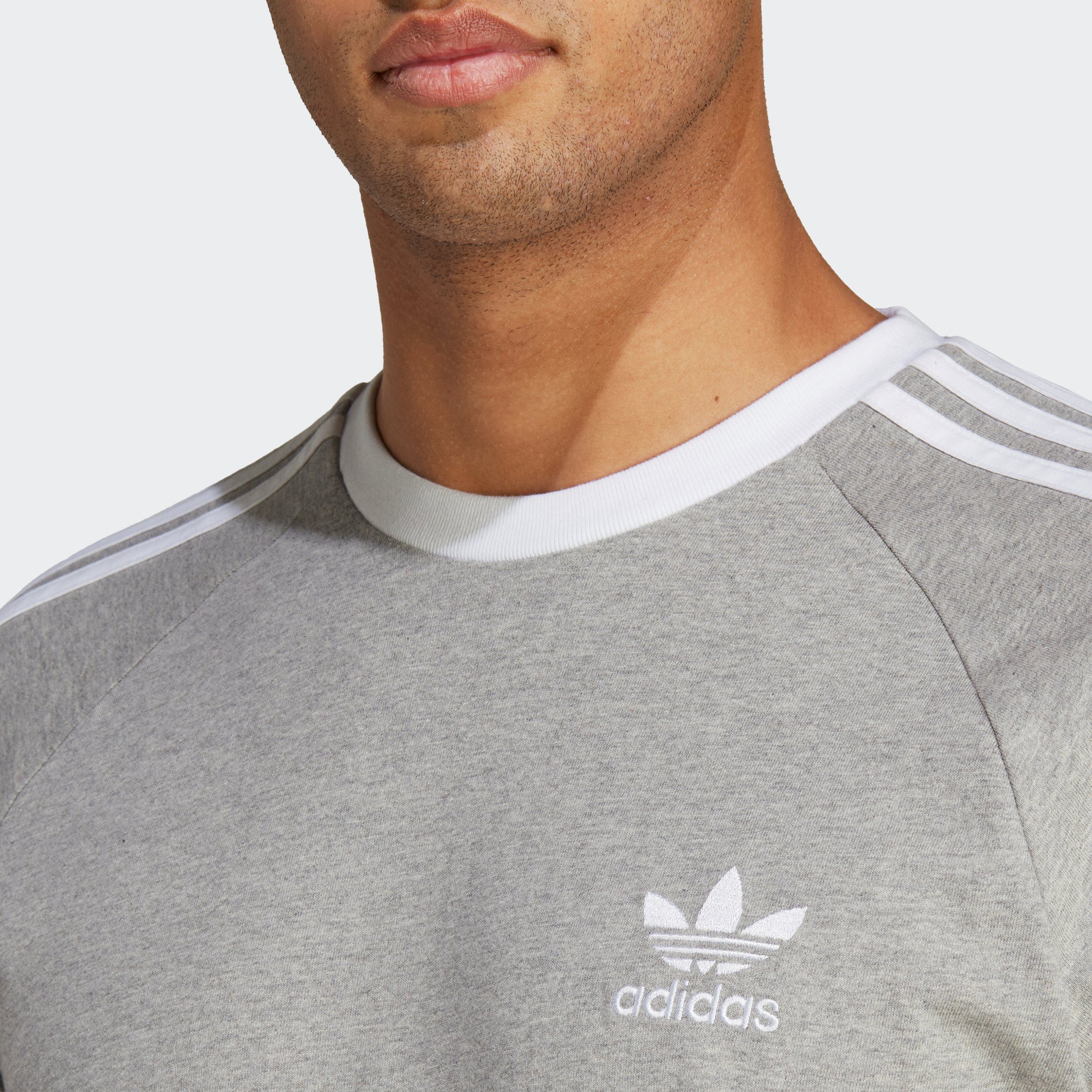 adidas Originals T-shirt 3-STRIPES TEE drie-strepen t-shirt