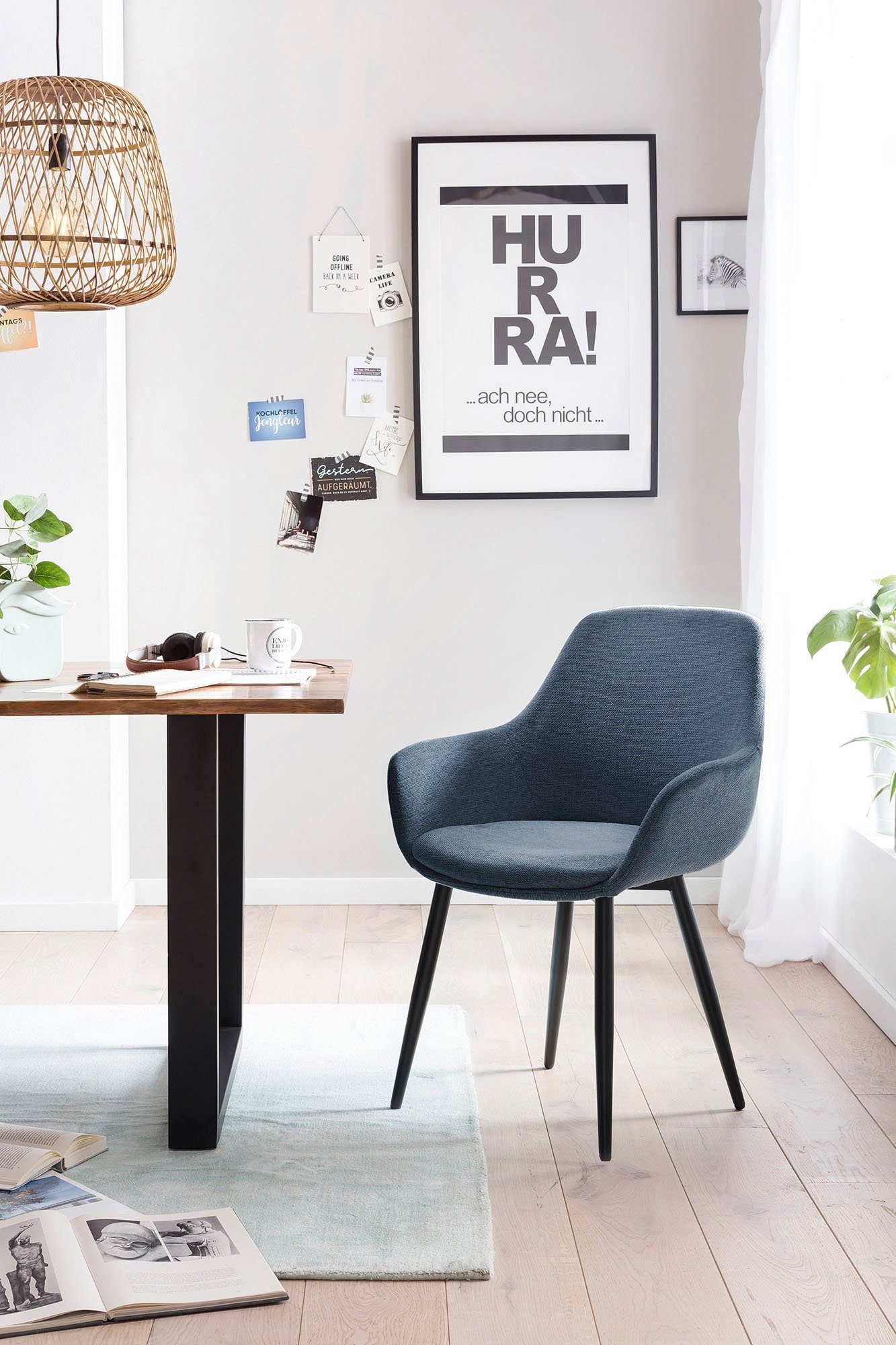 SalesFever Stoel met armleuningen (set, 2 stuks)