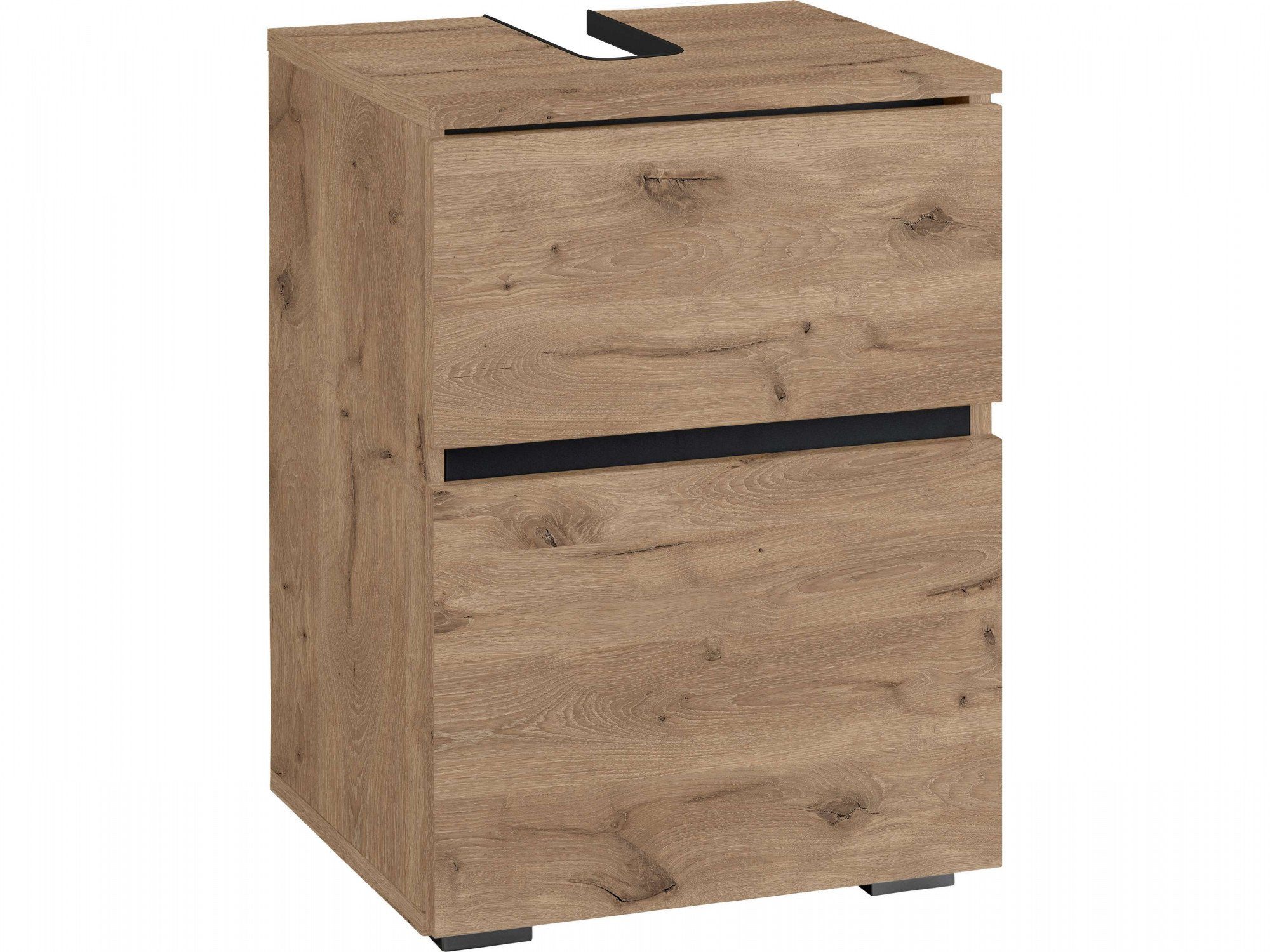 Home affaire Wastafelonderkast Wisla Siphonaansluiting, breedte 40 cm, hoogte 55 cm