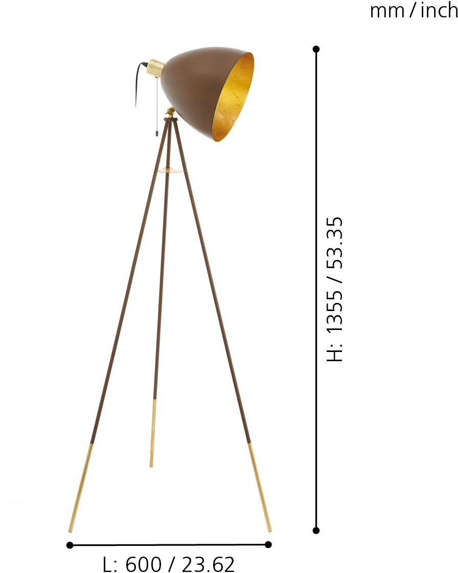 EGLO staande lamp »CHESTER 1«, in de online winkel OTTO