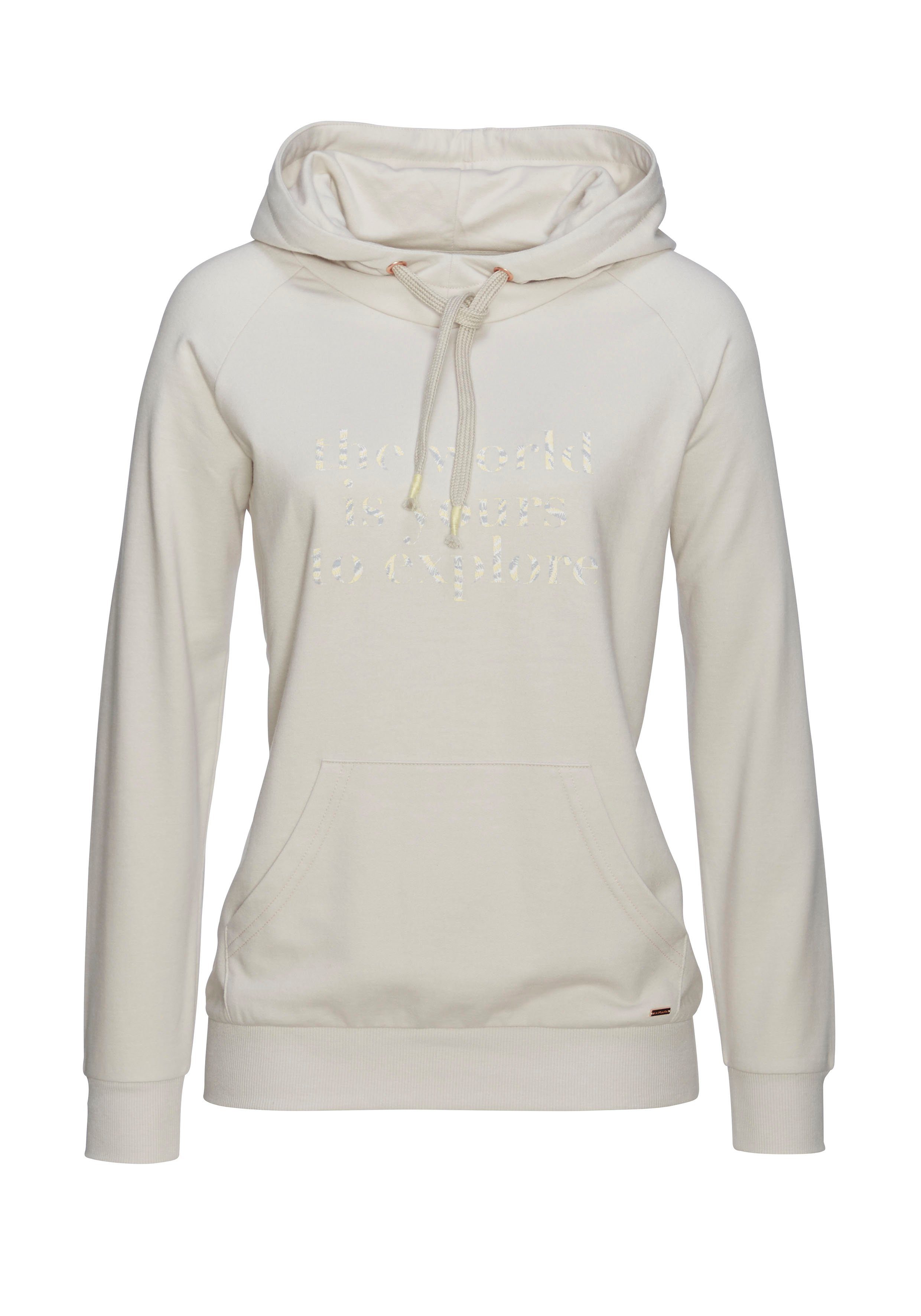 Lascana Hoodie met statement print, loungepak