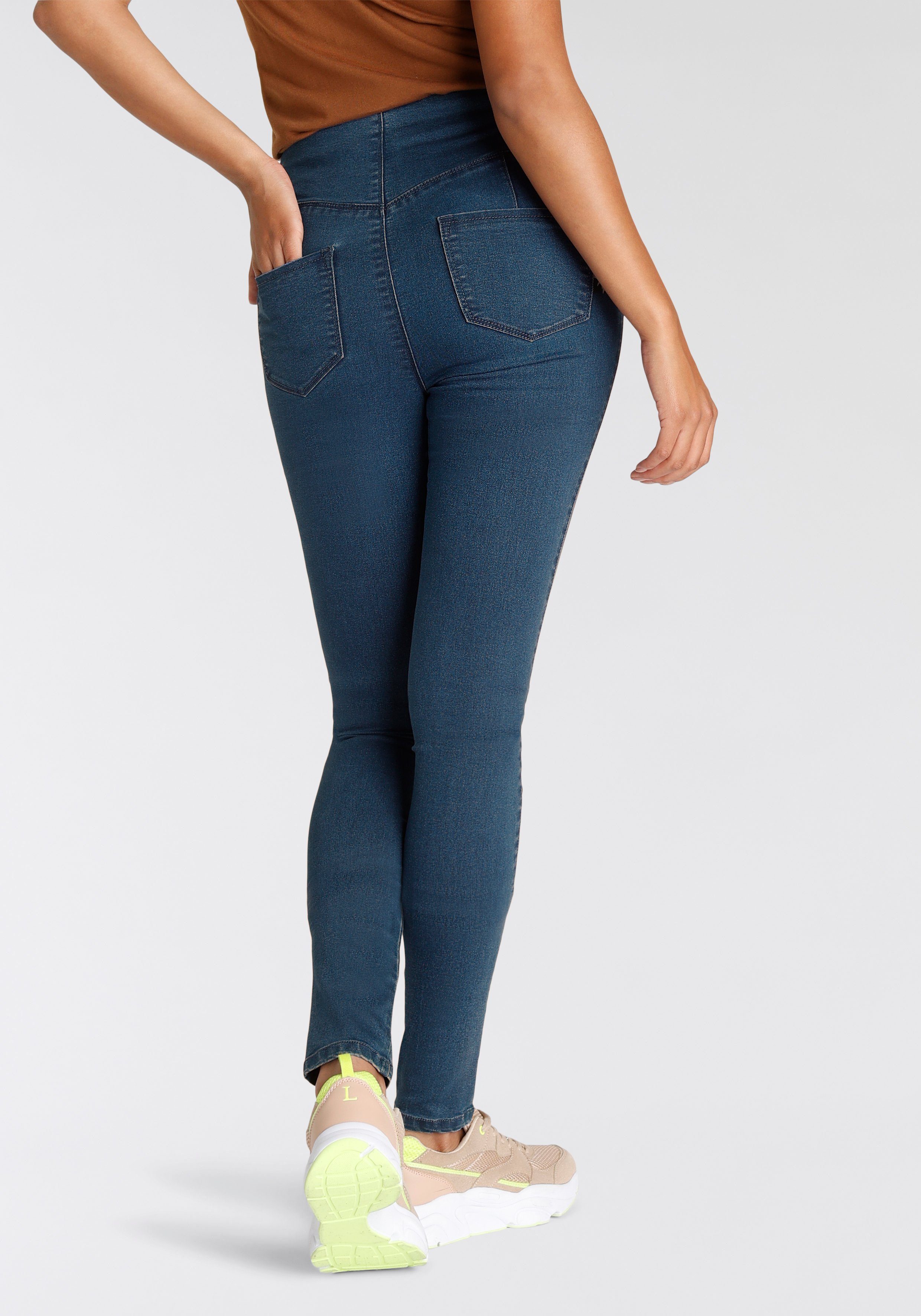 Arizona Jeggings extra-strak gesneden pasvorm, hoge taille