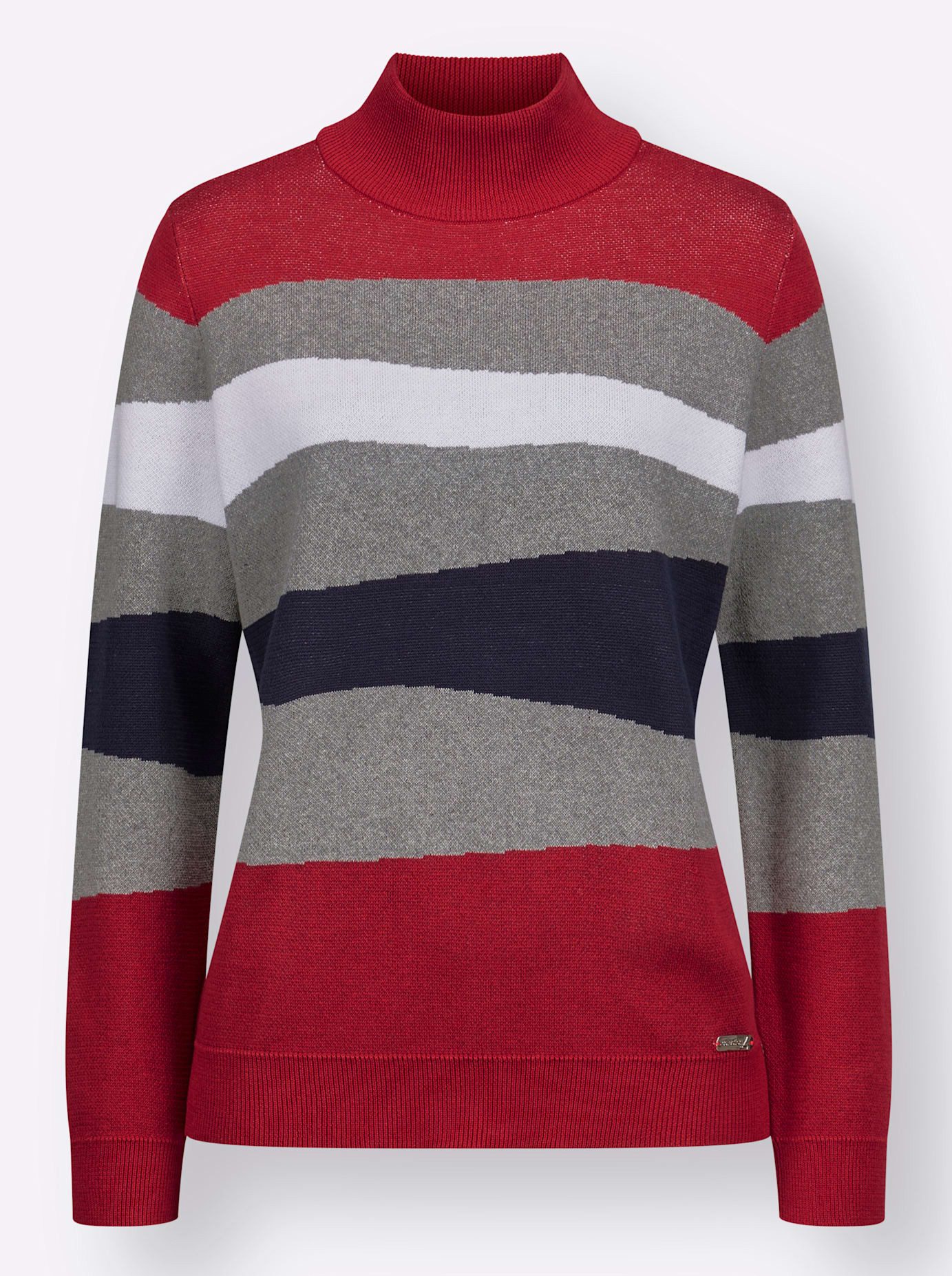 Casual Looks Trui met staande kraag Trui