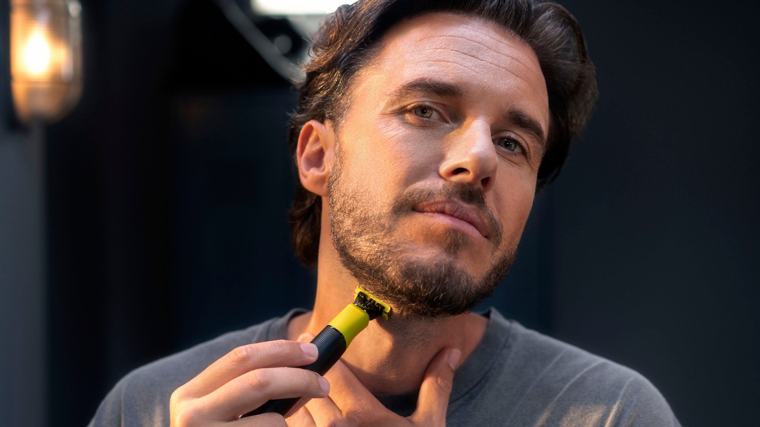 Philips Elektrisch scheerapparaat OneBlade Face & Body QP4631/65 360-graden mes, incl. verstelbare 5-in-1 kamopzet