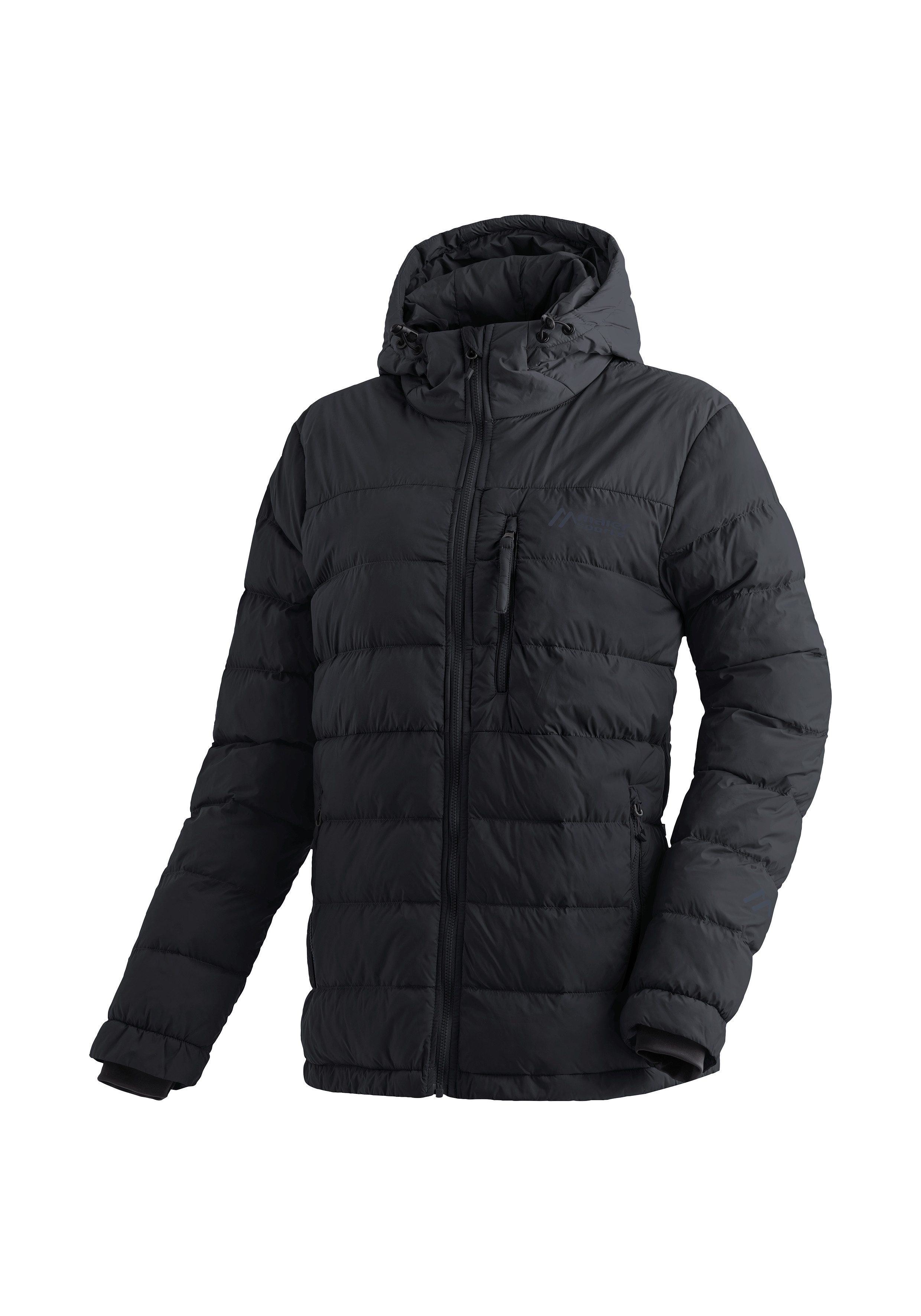 Maier Sports Functioneel jack Lomnica W Dames outdoorjas, Primaloft-jas met ritszakken en capuchon