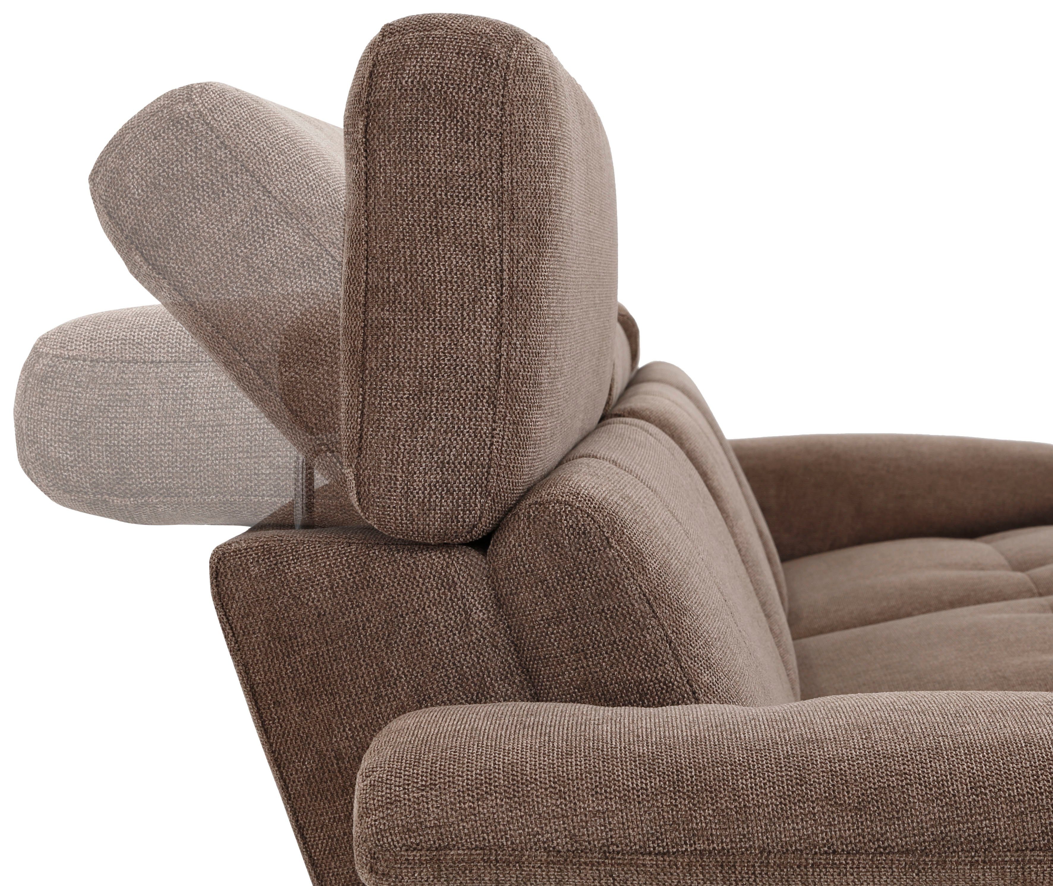 Home affaire Hoekbank Binado, L-vorm, met handmatige of elektrische relaxfunctie met usb-aansluiting