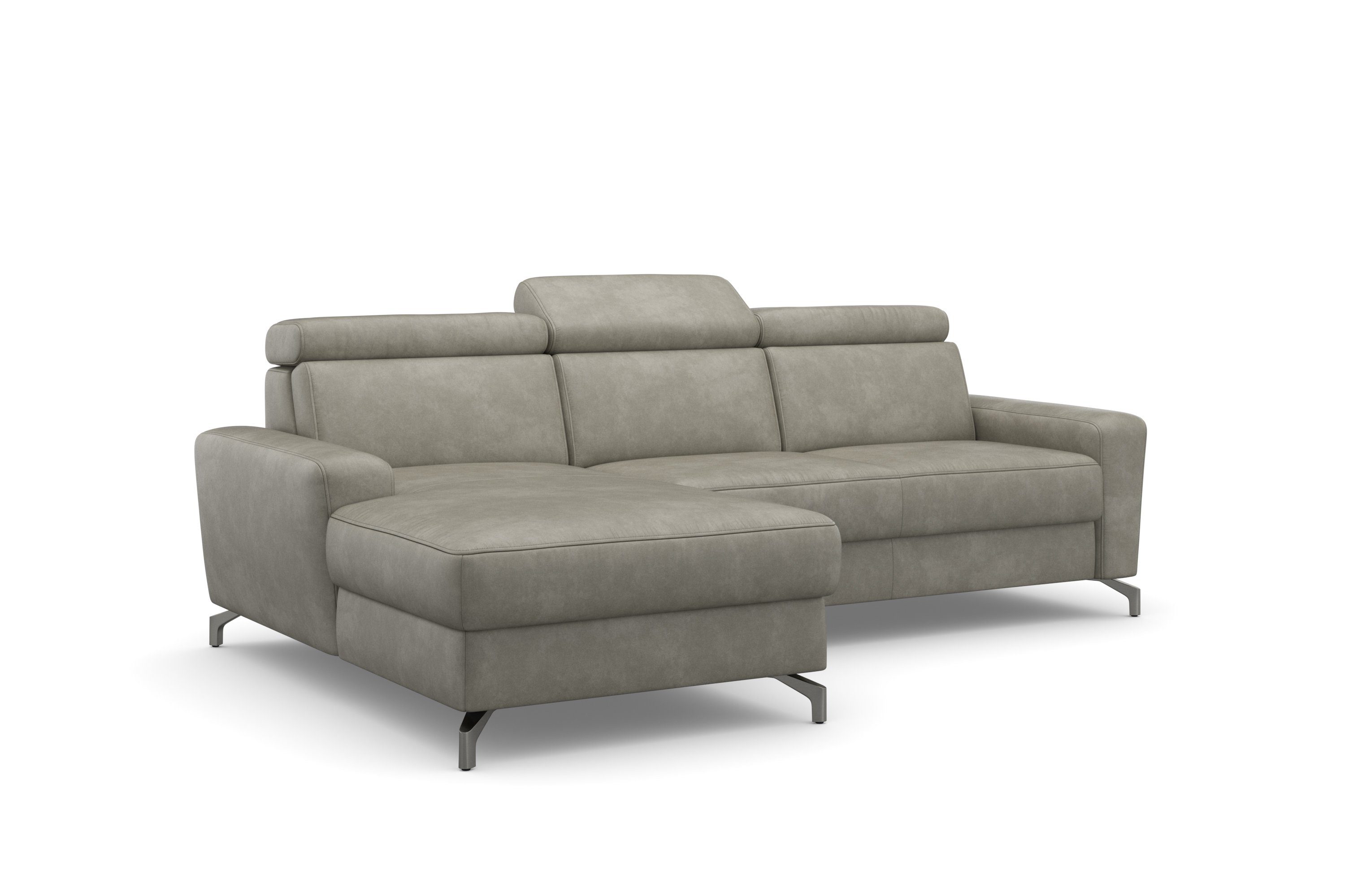 sit&more Hoekbank Scarlett L-vorm met verstelbare hoofdsteun, naar keuze met slaapfunctie, bedkist