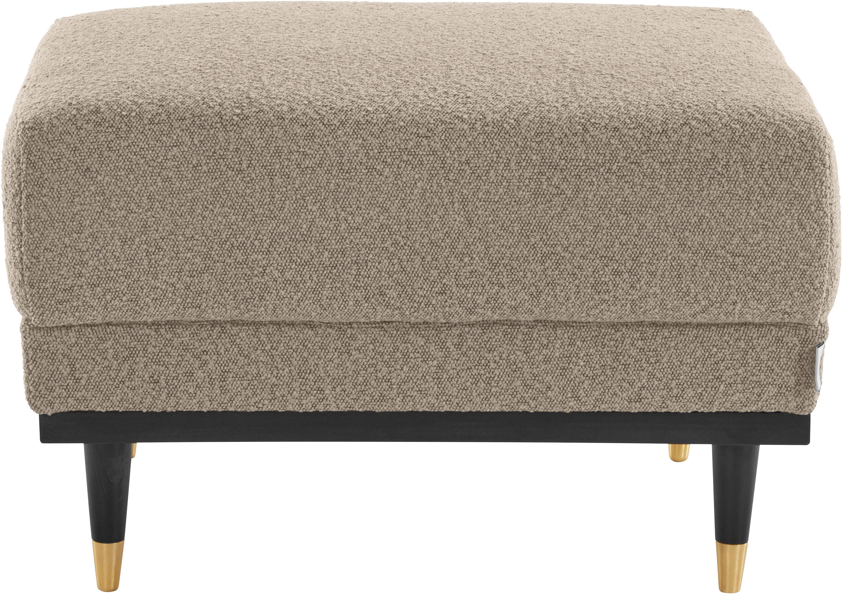 Guido Maria Kretschmer Home&Living Hocker Chamby New bouclé-structuurbekleding