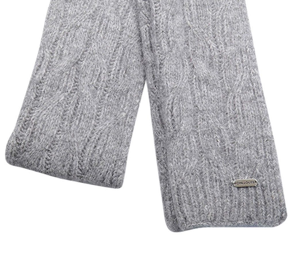 chillouts Gebreide sjaal Giralda Scarf met elegante breilook