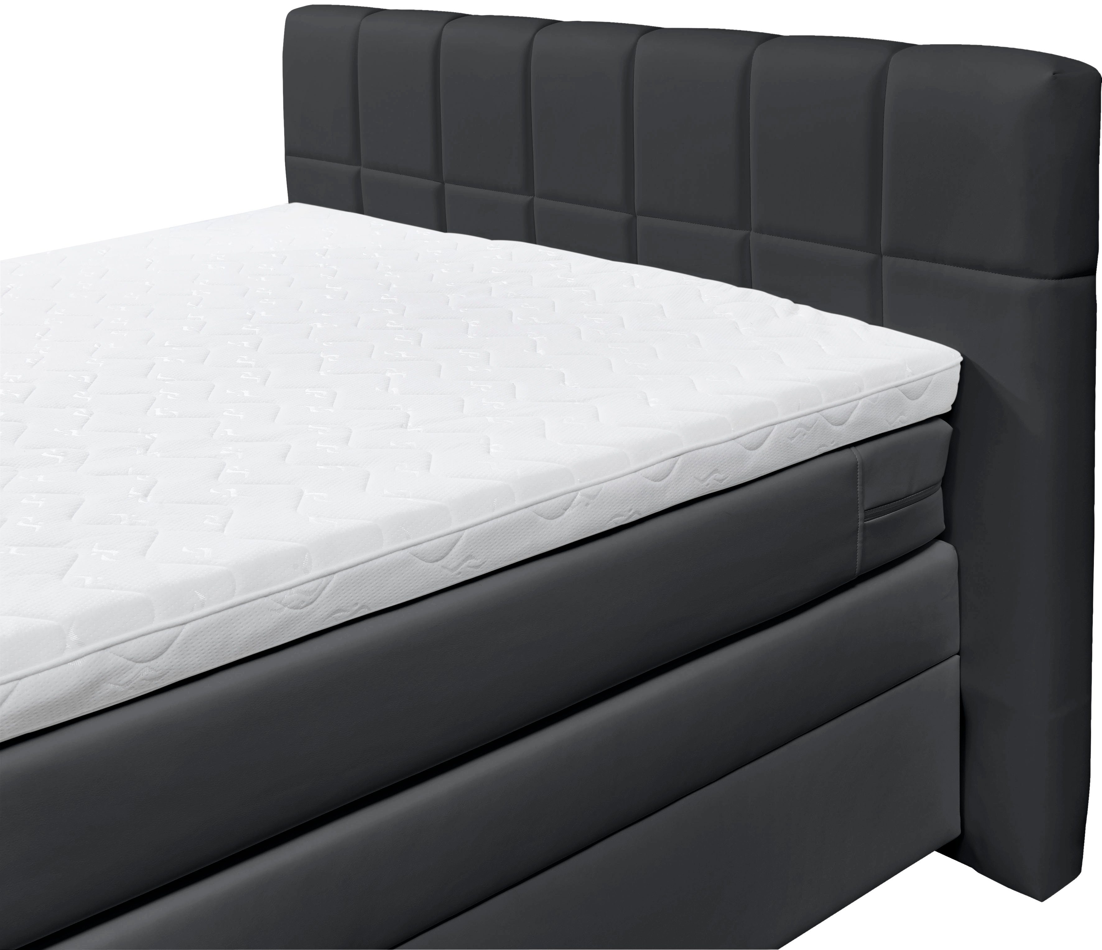 INOSIGN Boxspring Airdrie inclusief bedkist en topper