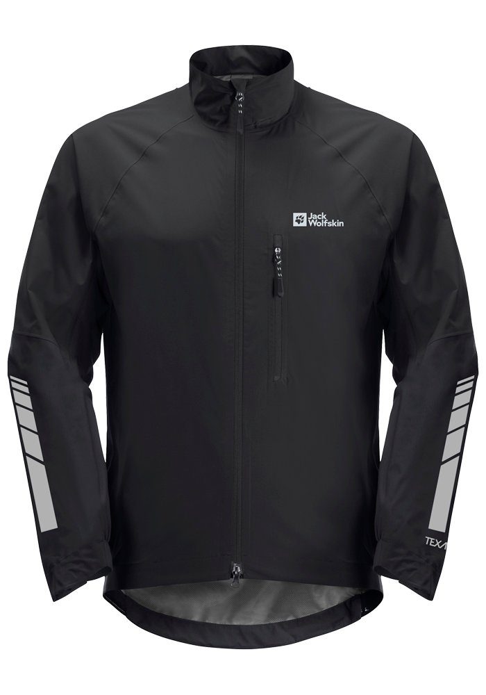 Jack Wolfskin Fietsjack MOROBBIA 2.5L JKT M heren jassen maat L (52) zwart