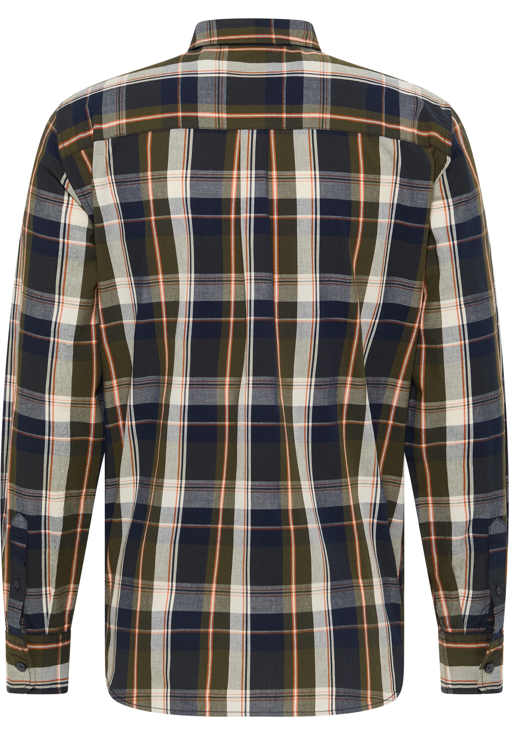 Mustang Overhemd met lange mouwen Heren stijl Chester