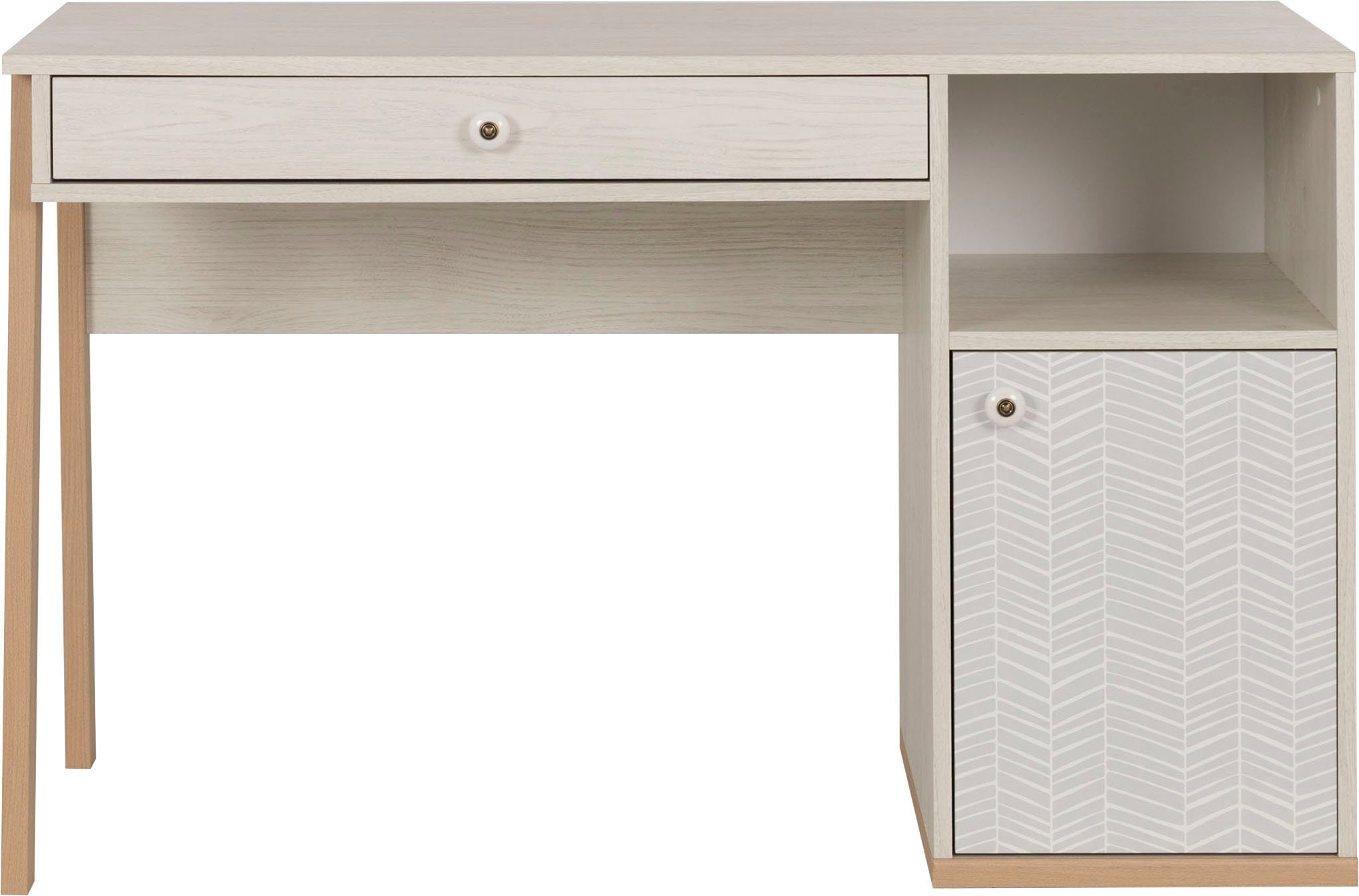 Gami Kinderbureau Alika Bureau voor tieners, bureau, met extra opbergruimte