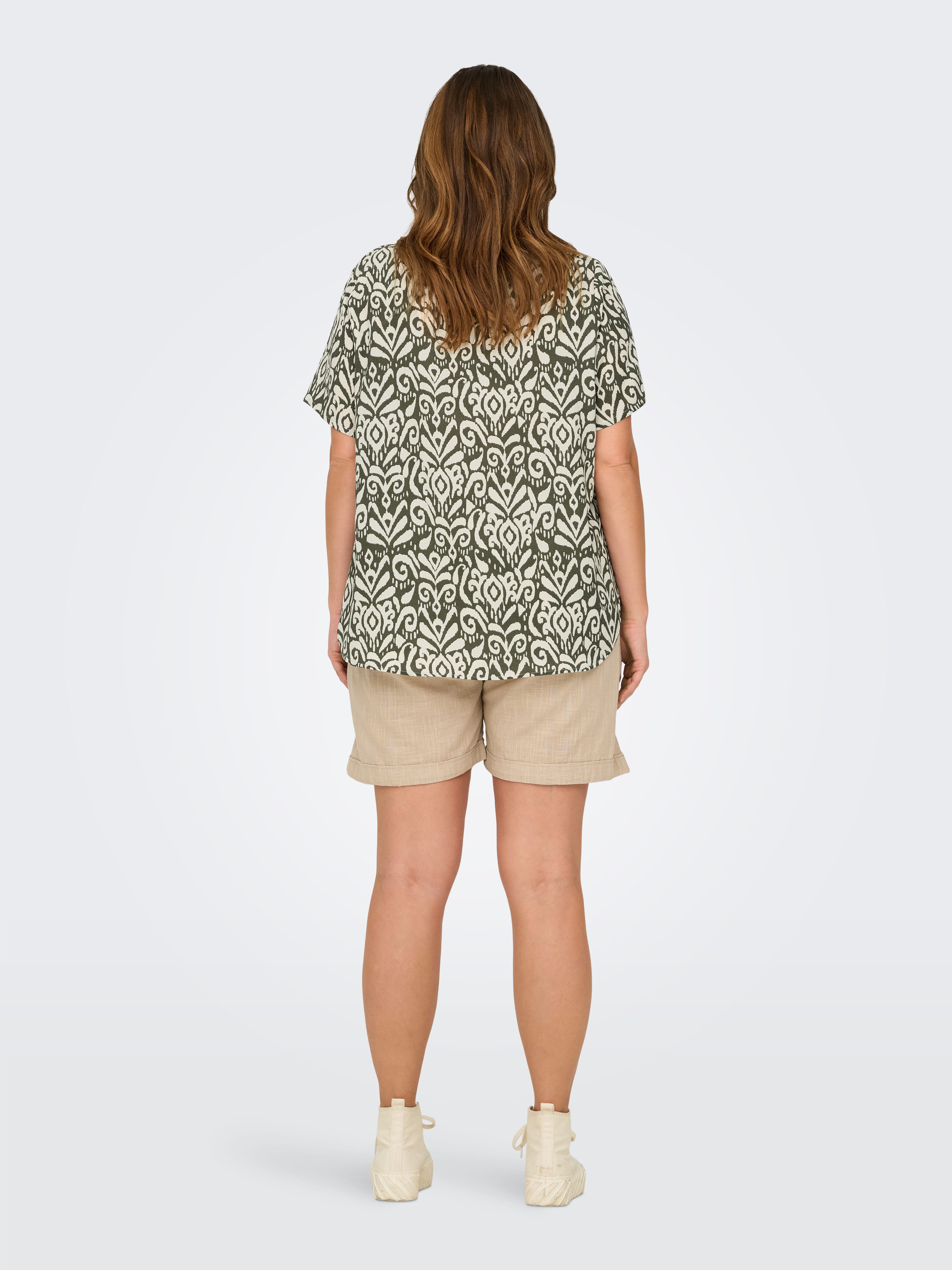 ONLY CARMAKOMA Shirtblouse CARVICA SS TOP WVN NOOS