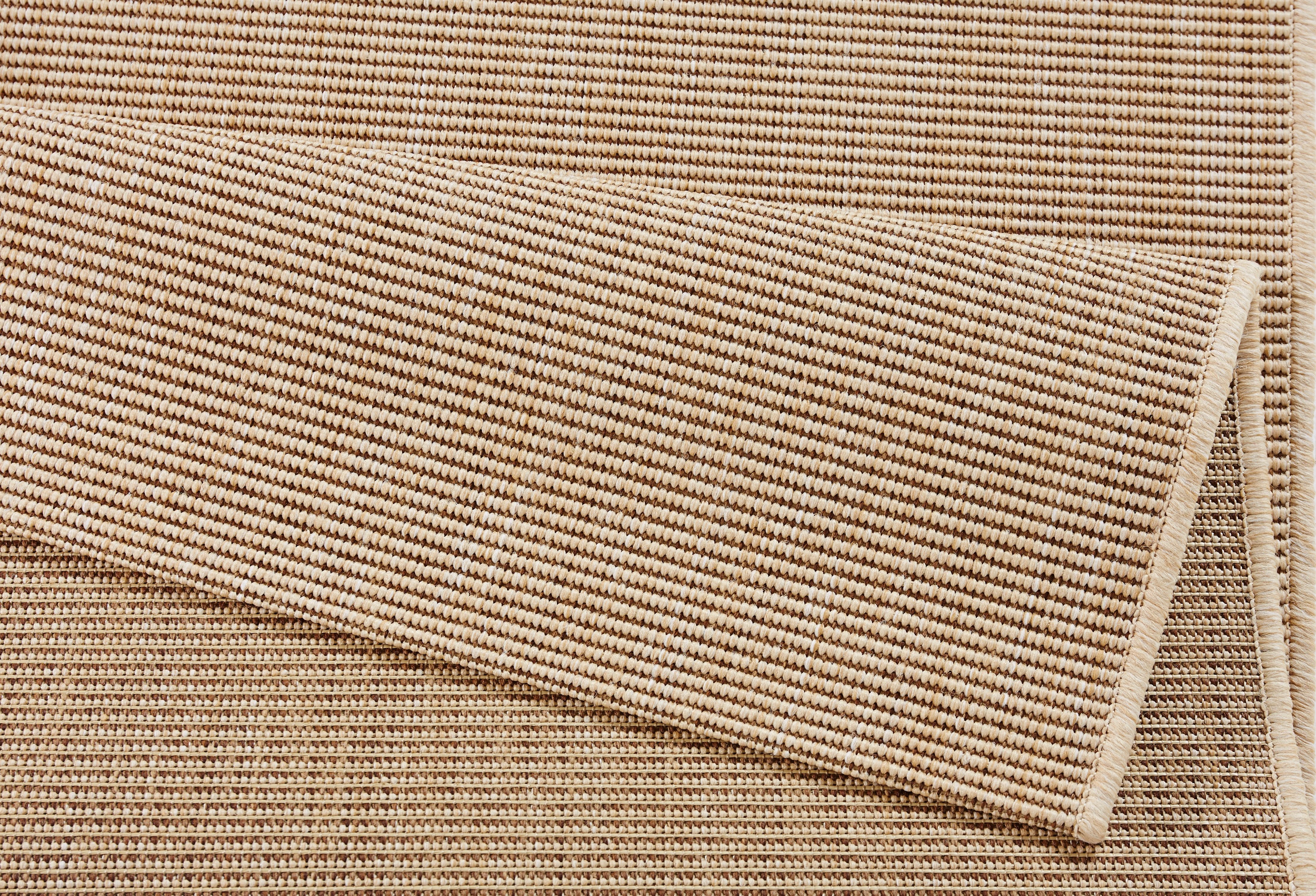 HANSE Home Vloerkleed Match Binnen- en buitengebruik, kortpolig, loper, modern, effen kleuren, woonkamer, balkon