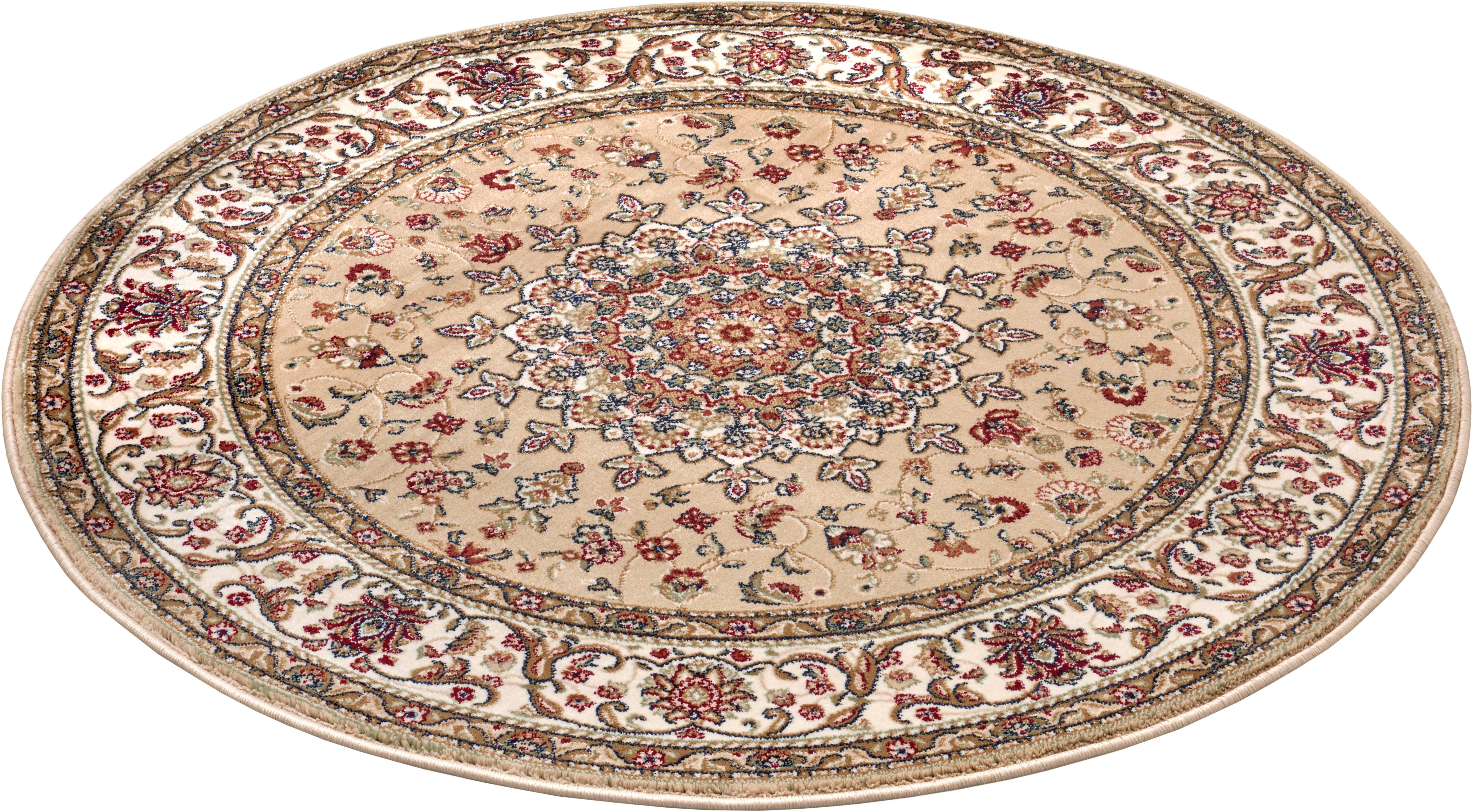 Rond perzisch tapijt - Zuhr beige 160 cm rond
