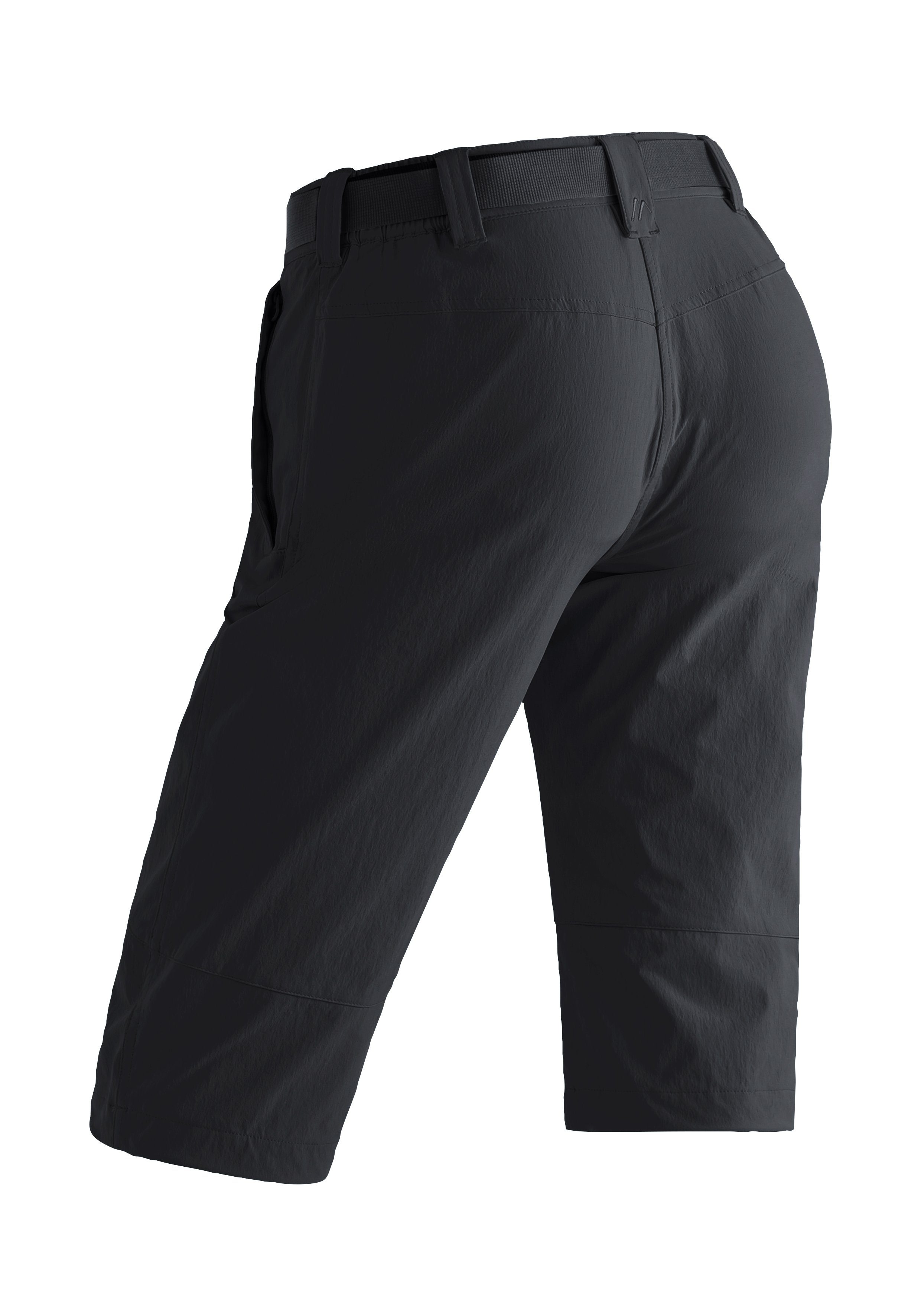 Maier Sports Capribroek Kluane Dames shorts, korte wandelbroek, outdoorbroek met 2 zakken, regular fit
