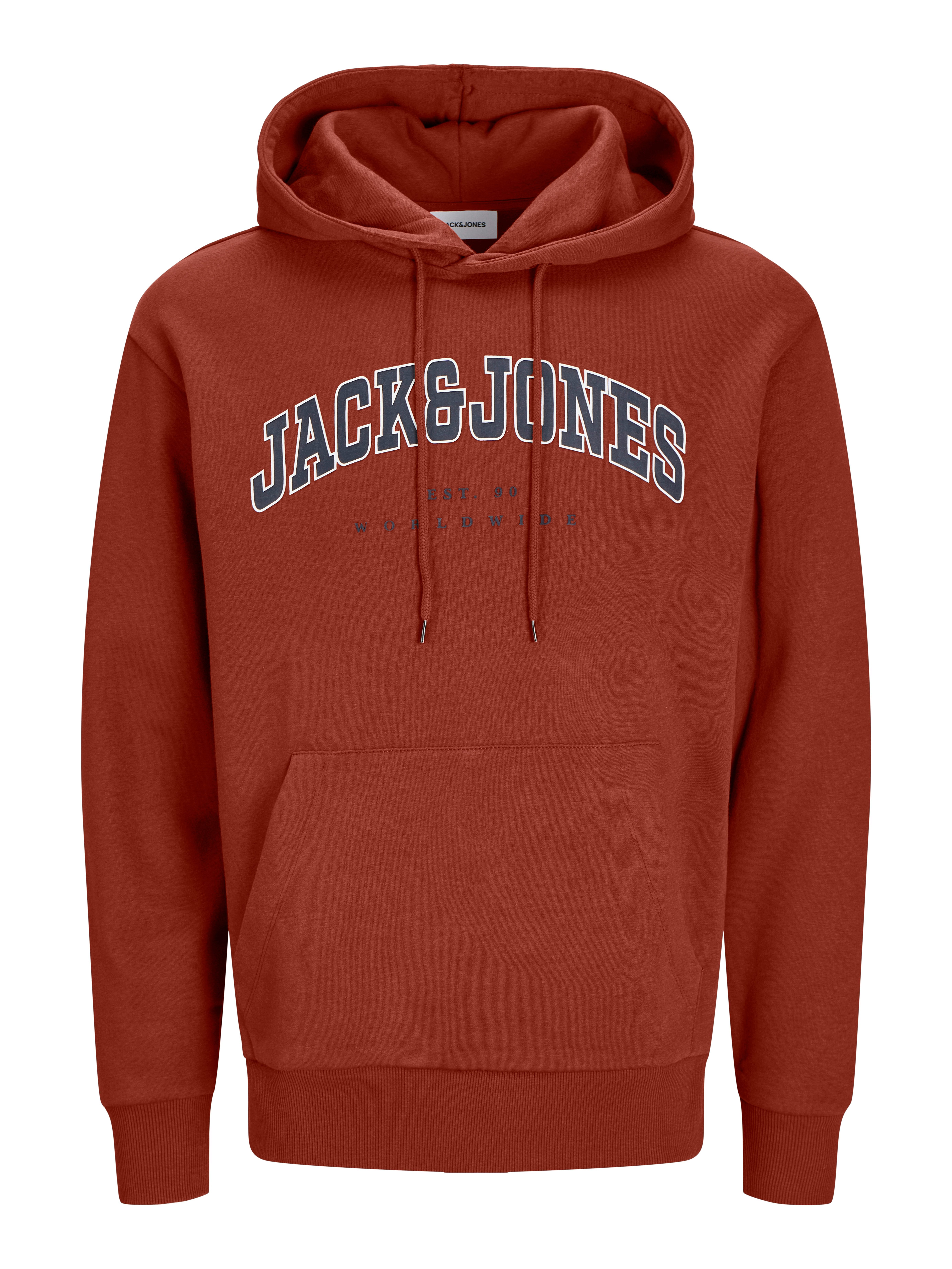 Jack & Jones PlusSize Hoodie JJECALEB VARSITY SWEAT HOOD NOOS PLS