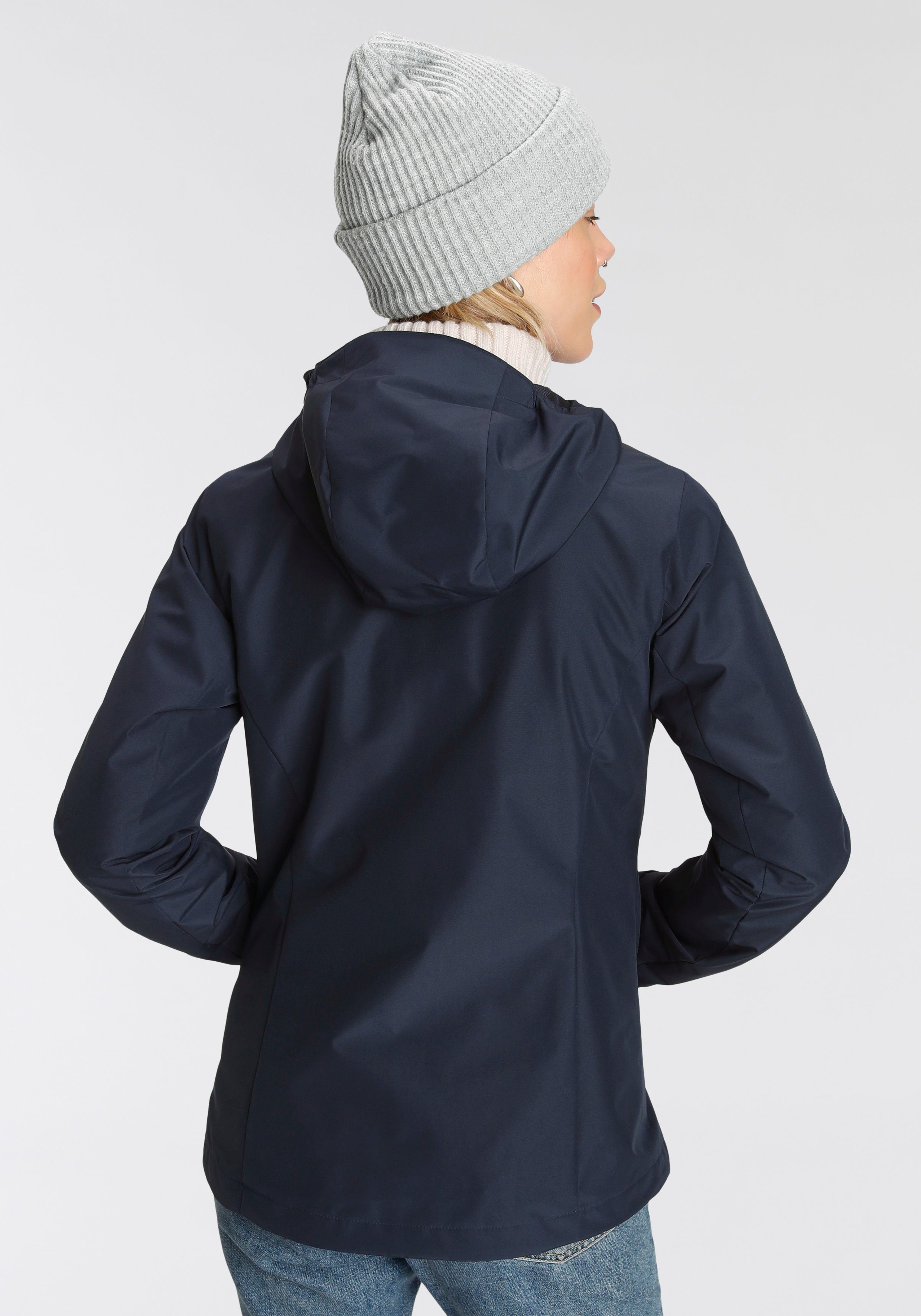 Jack Wolfskin Functioneel jack FARWOOD JKT W Waterafstotend & Ademend & Winddicht