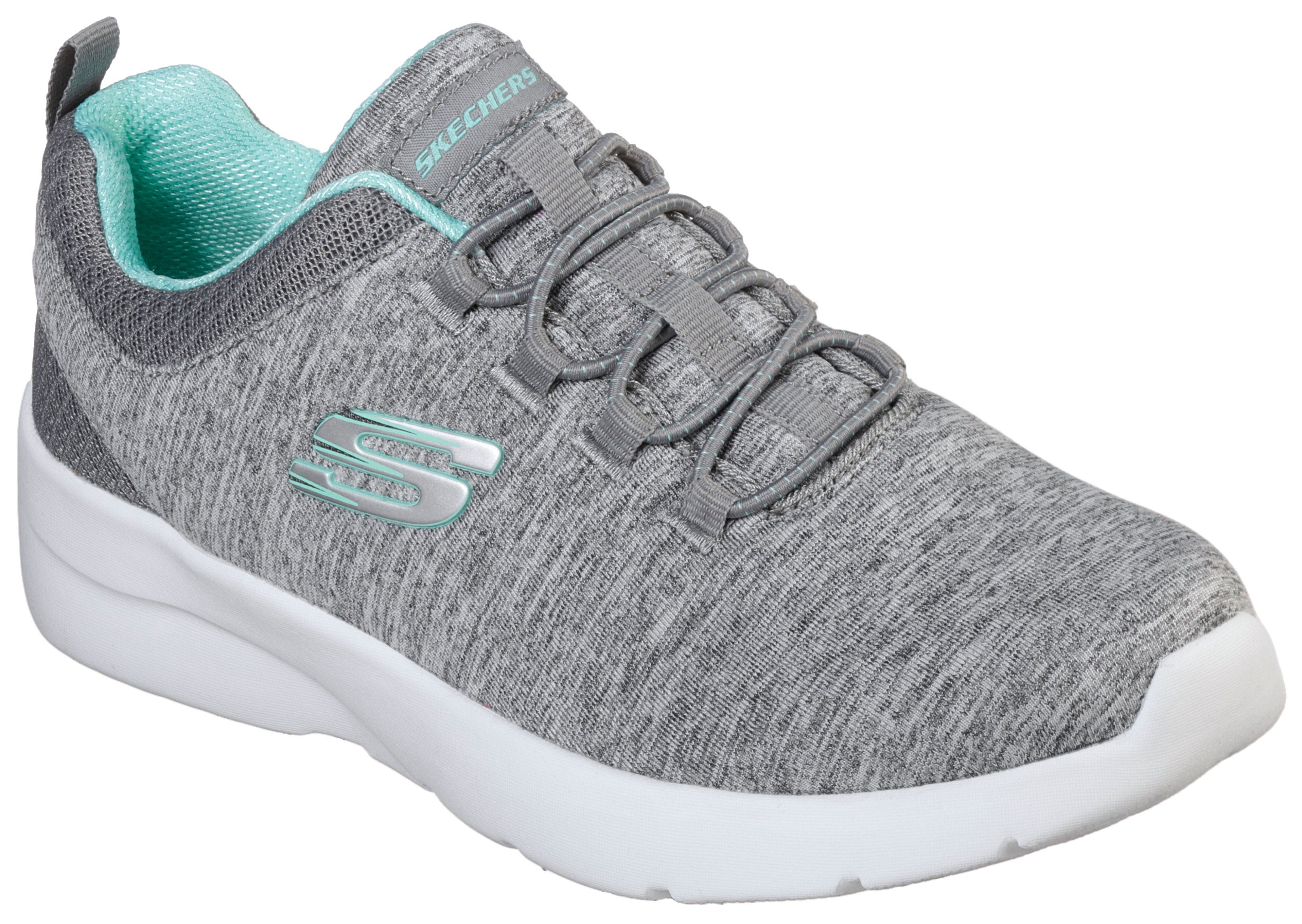 Skechers Slip-on sneakers DYNAMIGHT 2.0-IN A FLASH Slipper, vrijetijdsschoen, comfortschoen geschikt voor machinewas dames lage sneakers maat 35 EU