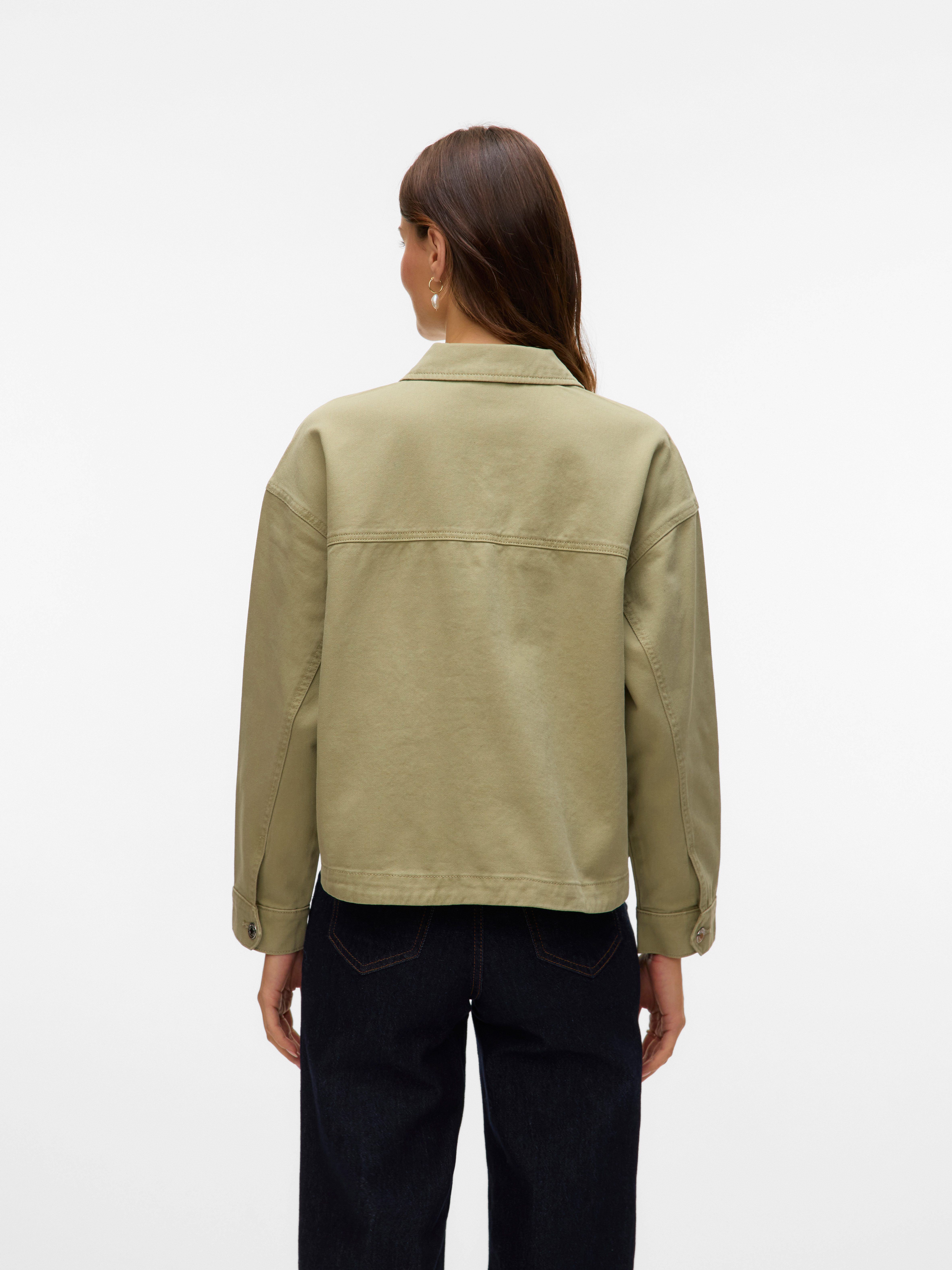 Vero Moda Jeansjack VMJAMIE LS DENIM SHACKET MIX NOOS